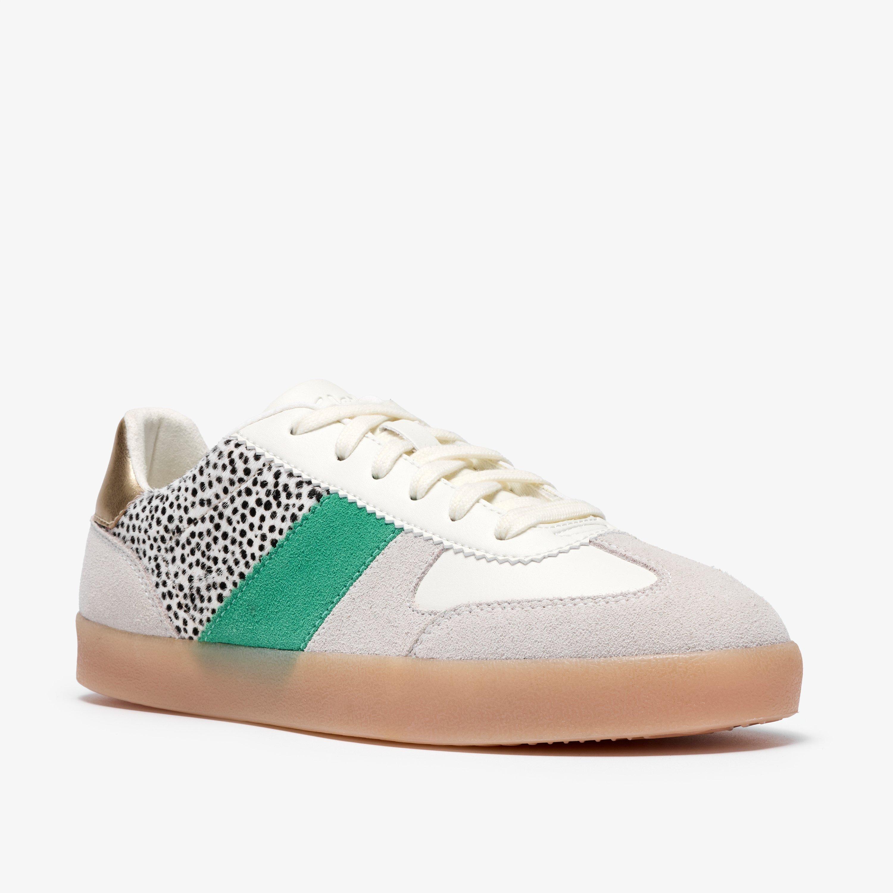 Sorelle Walk White Combination Trainers, view 4 of 6