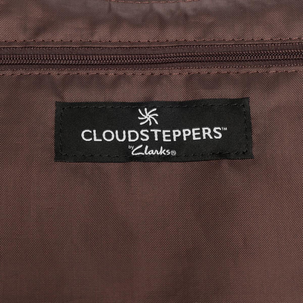 Cloudsteppers Crescent Crossbody Bag — Brown