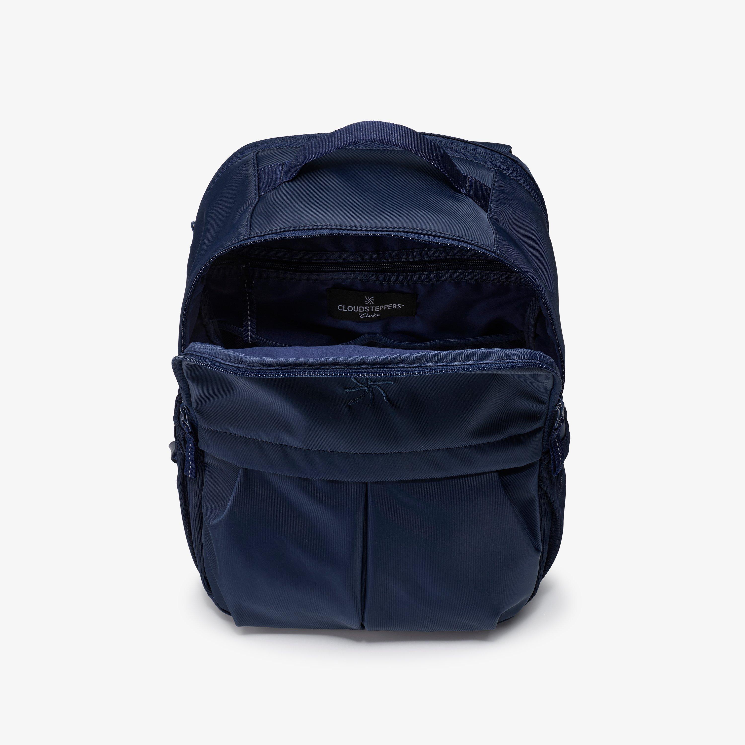 Cloudsteppers Zippa Backpack Navy Backpack, view 4 of 6