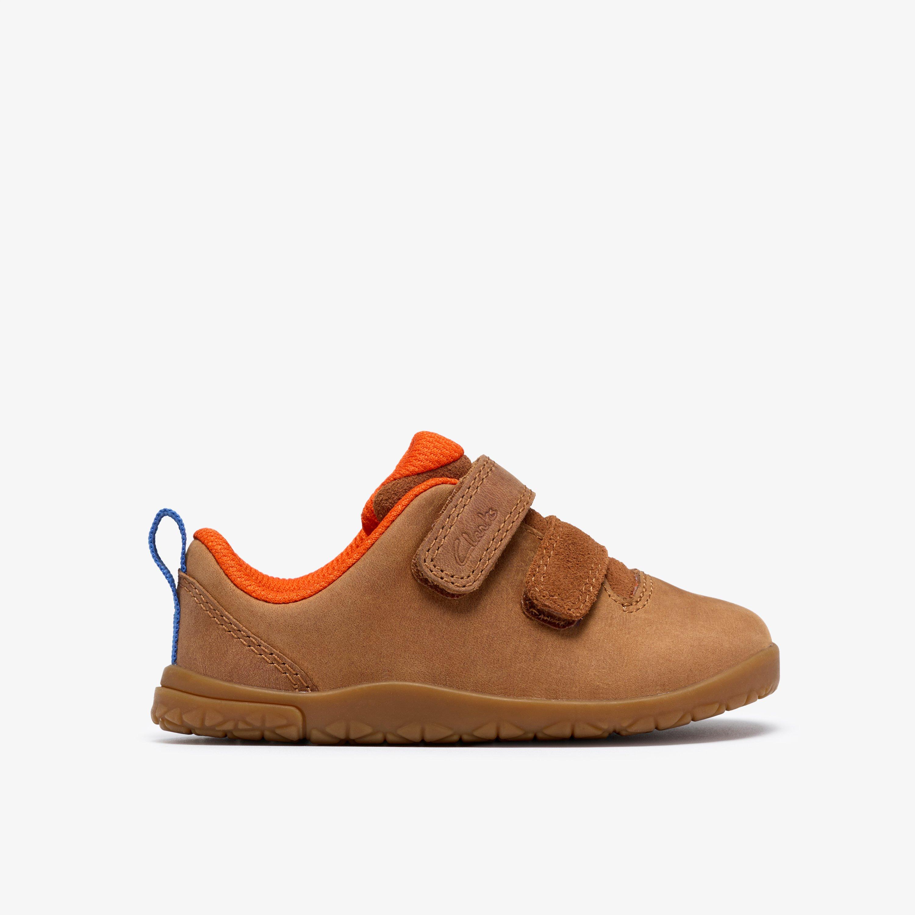 Harbour Move Toddler Tan Leather Pre Walker Riptape, view 1 of 6