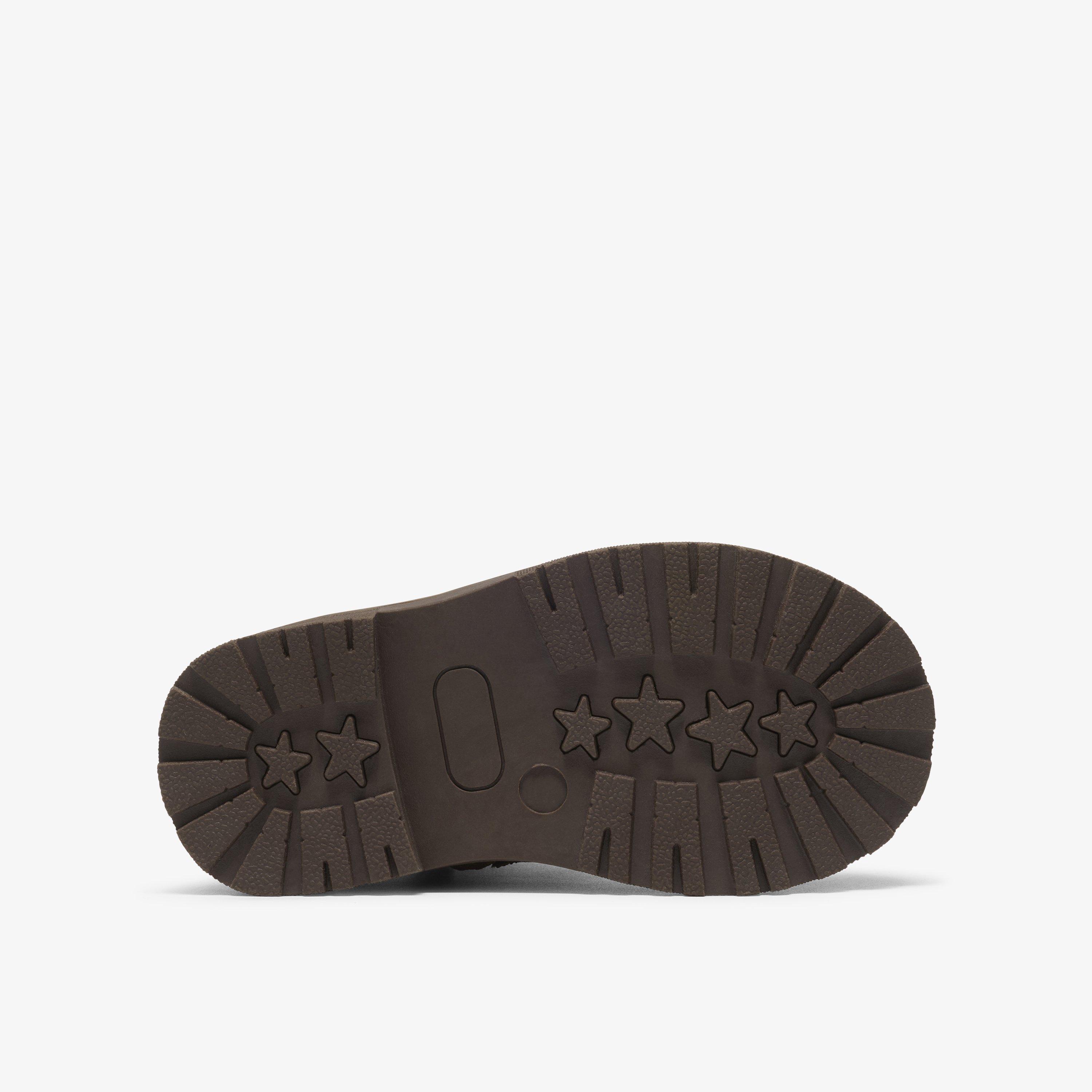 Adelaide Way Toddler Dark Brown Ankle Boots, view 3 of 6