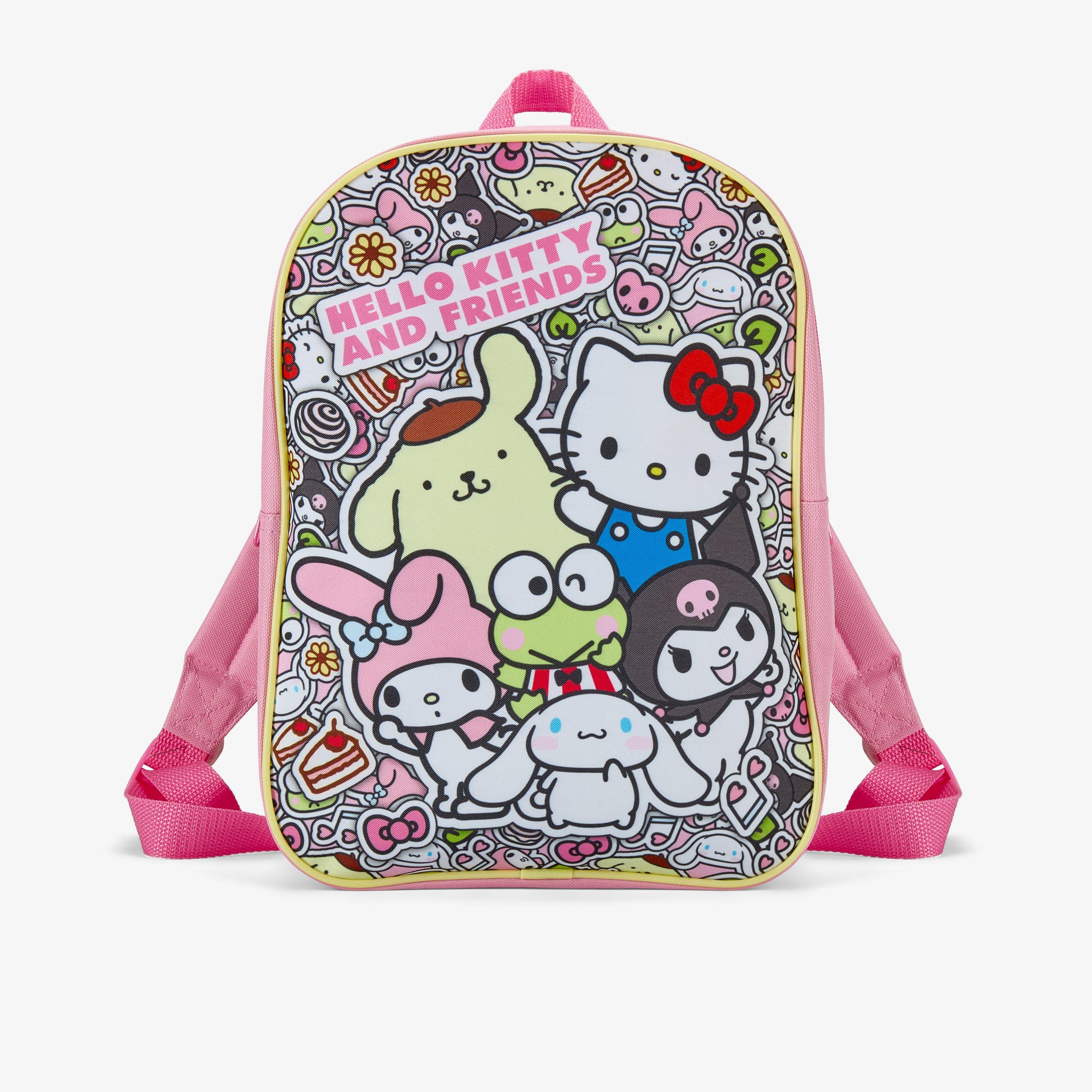 Hello Kitty Friends Backpack Pink Combination Backpack, view 1 of 4