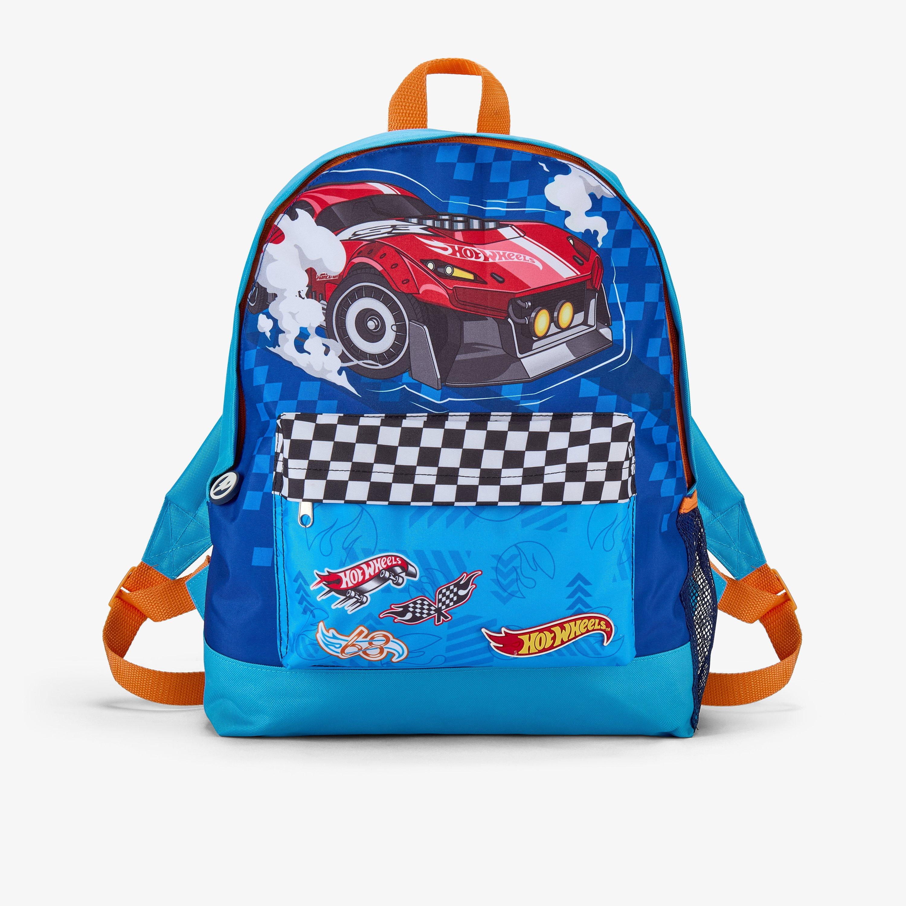Hot Wheels Backpack Blue Combination Backpack, view 1 of 6