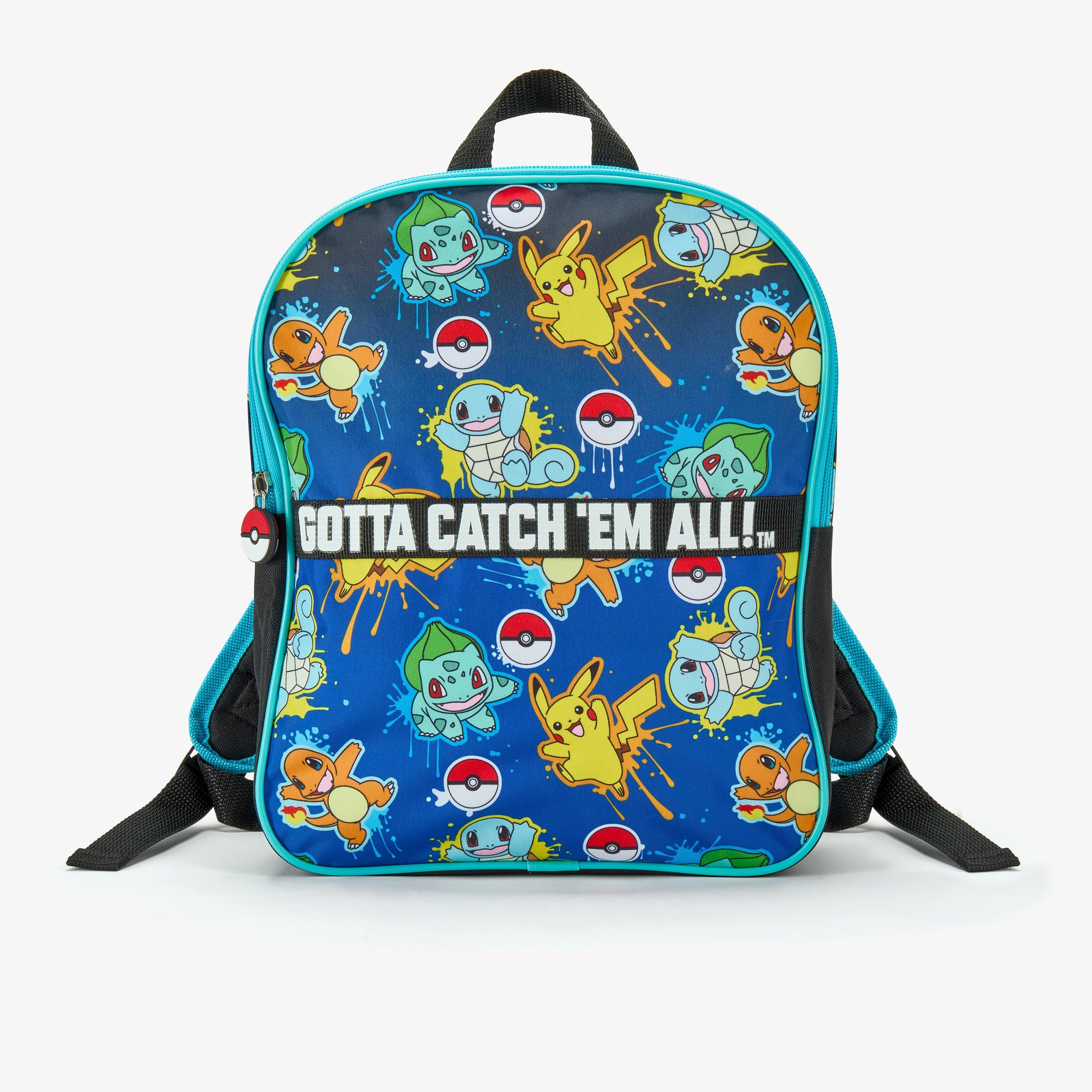 Pokemon Backpack Blue Combination Backpack, view 1 of 5
