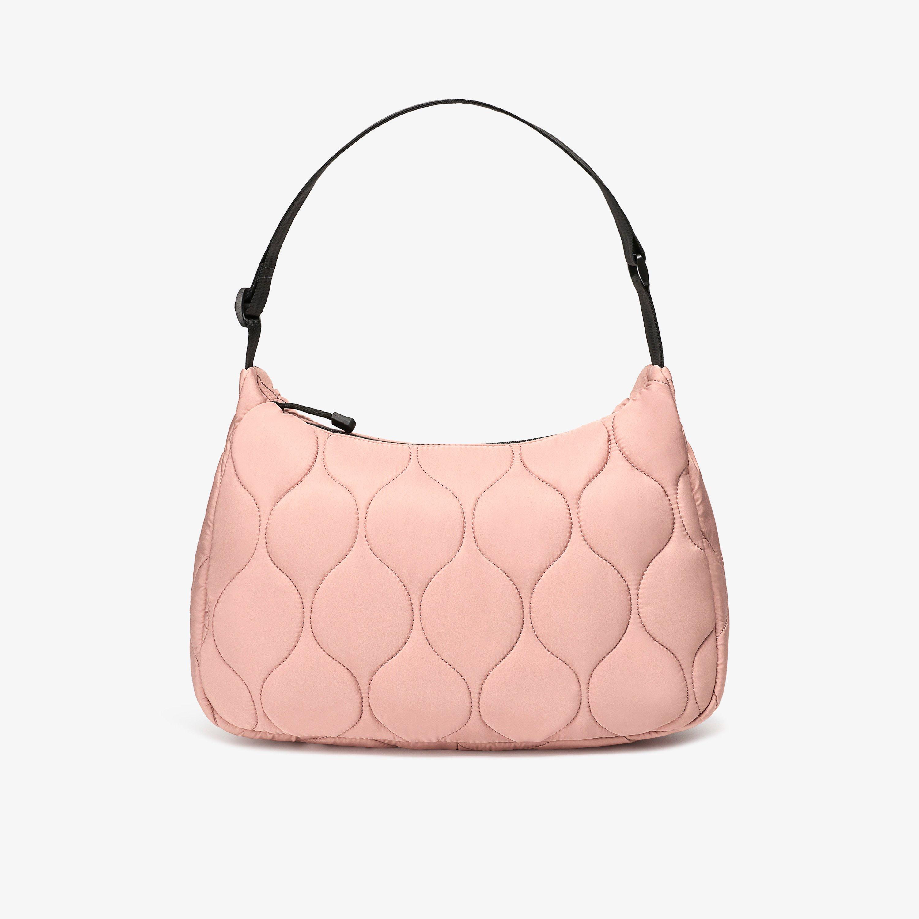 Quilted Midi Light Pink Cross Body Bag Shoulder Bags, view 1 of 6