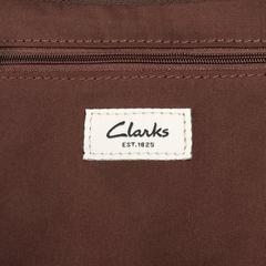Leather Crescent Crossbody Bag  — Brown 6