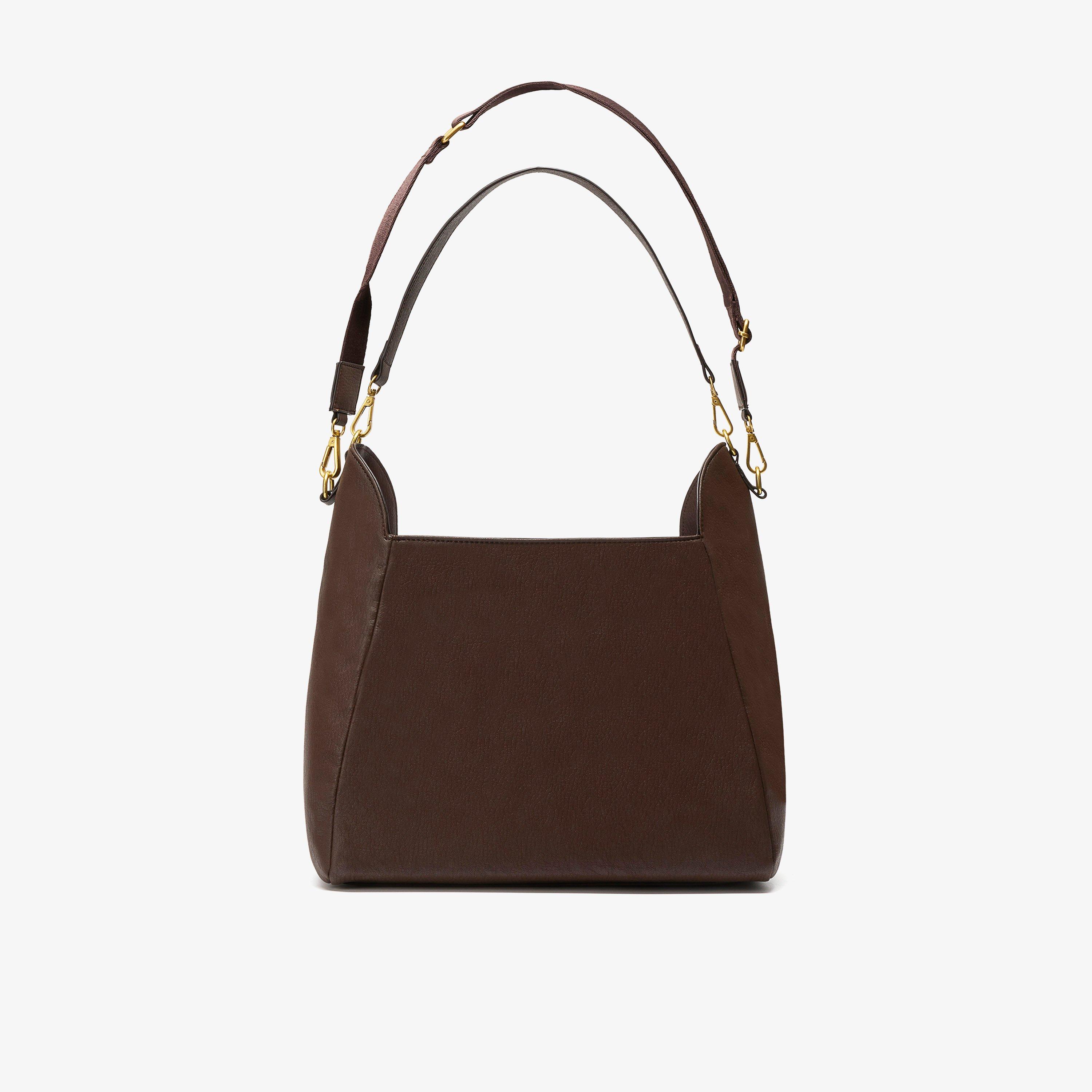 Emma Shoulder Chocolate Shoulder Bags, view 2 of 6