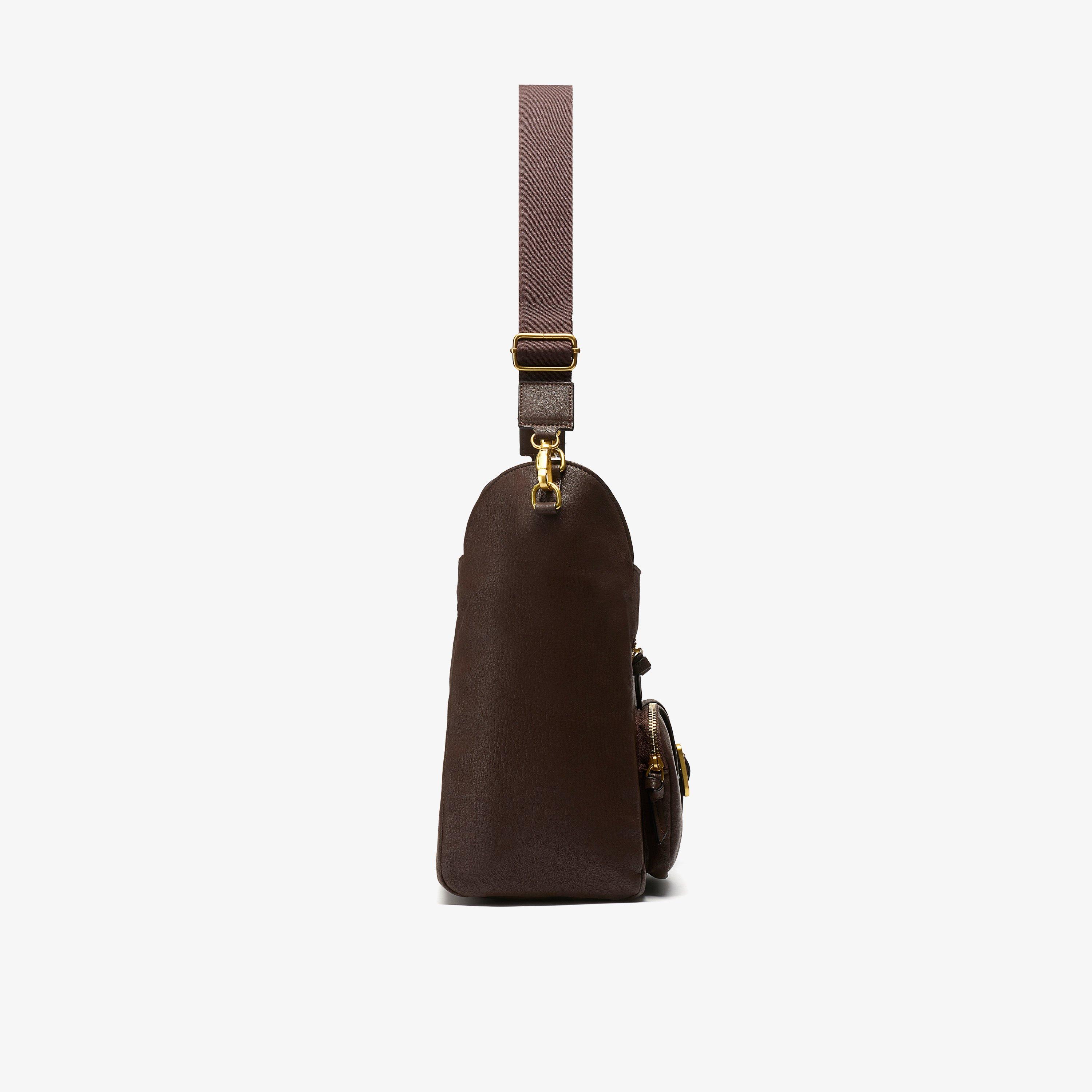 Emma Shoulder Chocolate Shoulder Bags, view 3 of 6