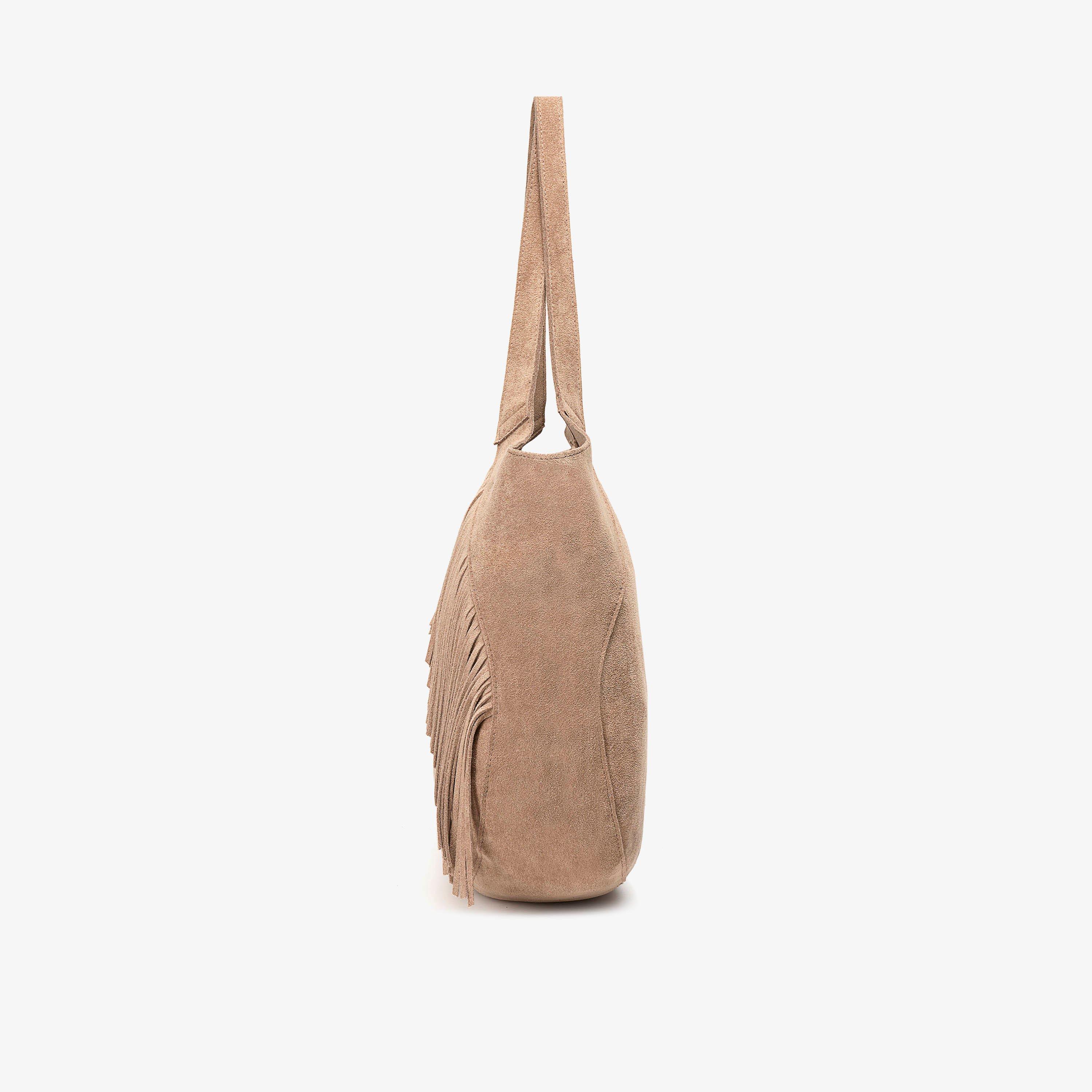 Freya Fringe Mushroom Mushroom Tote Bag Shoulder Bags, view 3 of 6