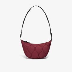 Quilted Trail 2 Strap Crossbody Bag — Red 1