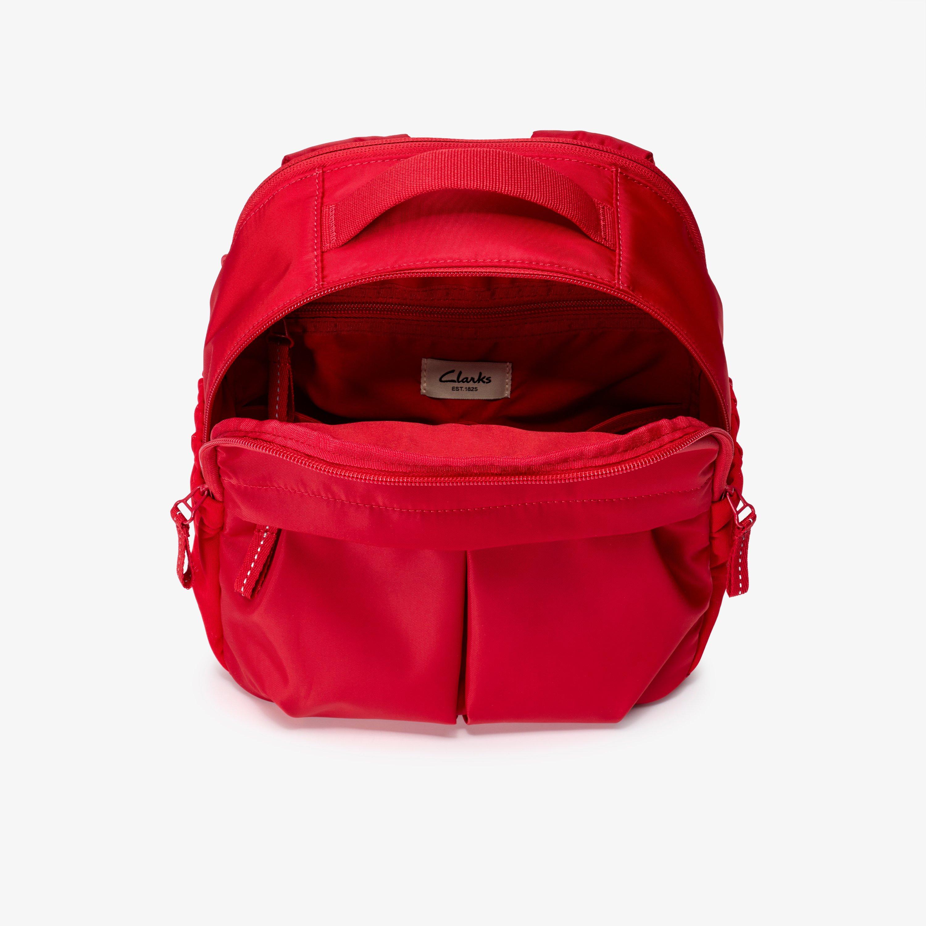 Zippa Mini Backpack — Red