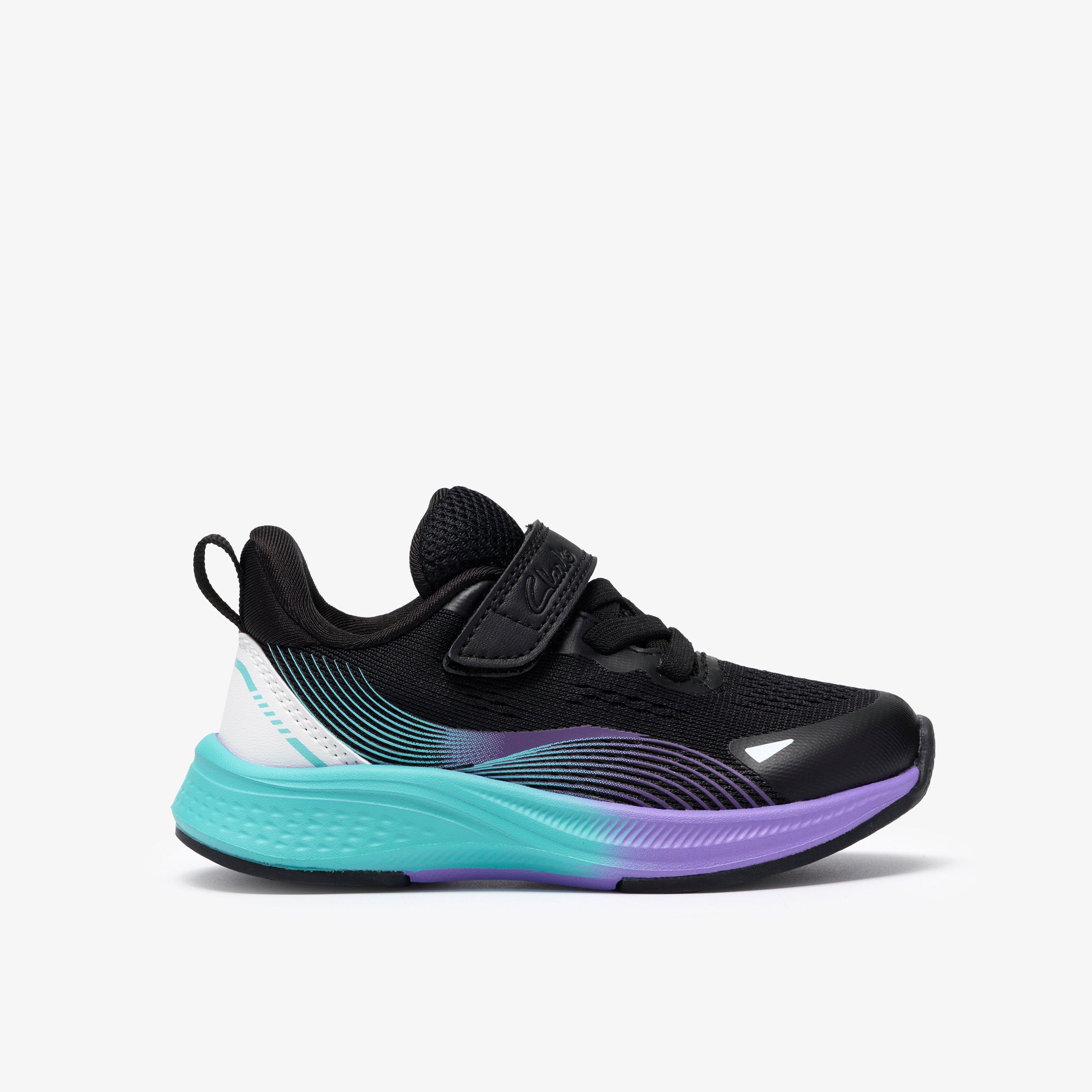 Lumen Hero Toddler Schwarze Kombination Sneakers Klettverschluss, view 1 of 6