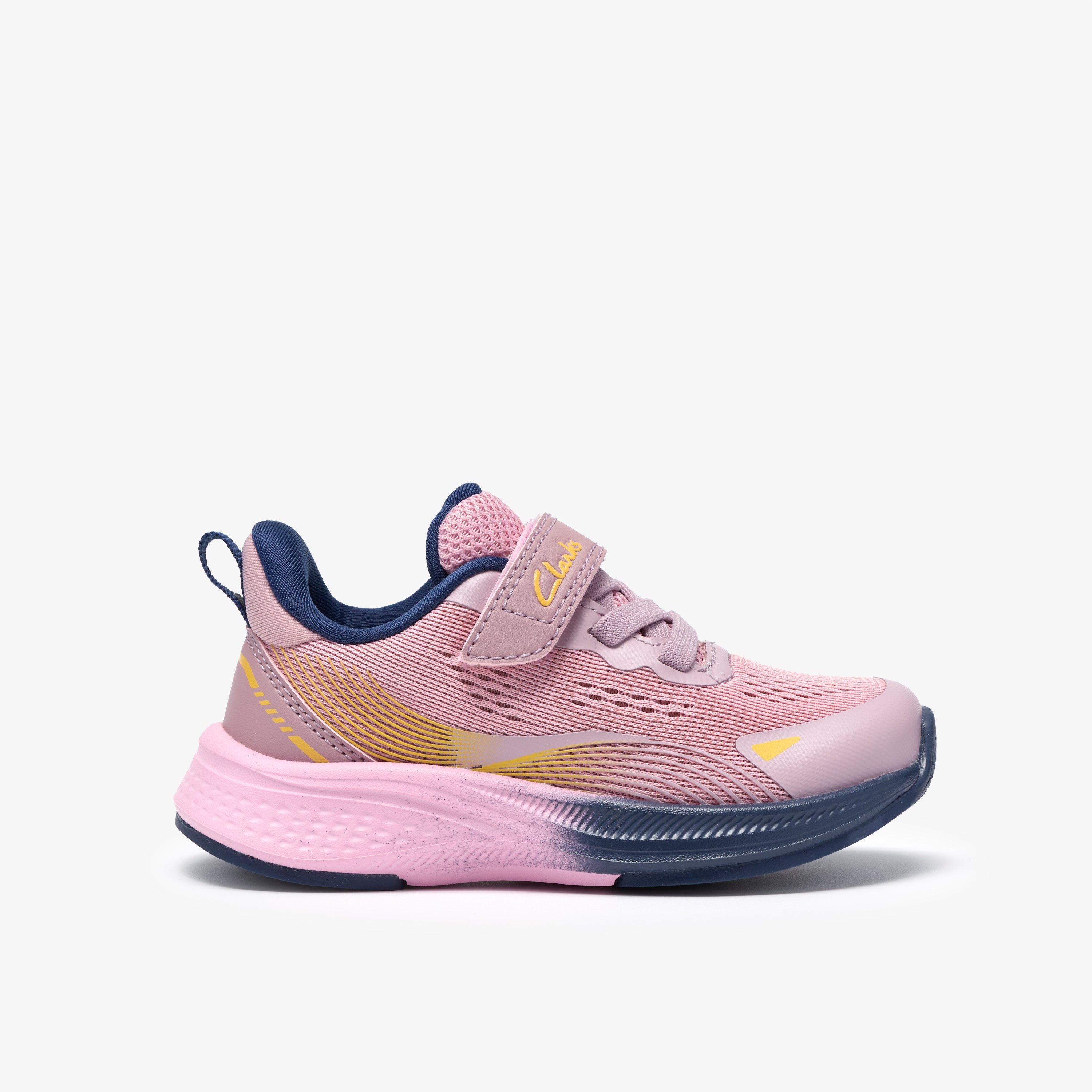Lumen Hero Toddler Dusty Pink Trainers Riptape, view 1 of 6