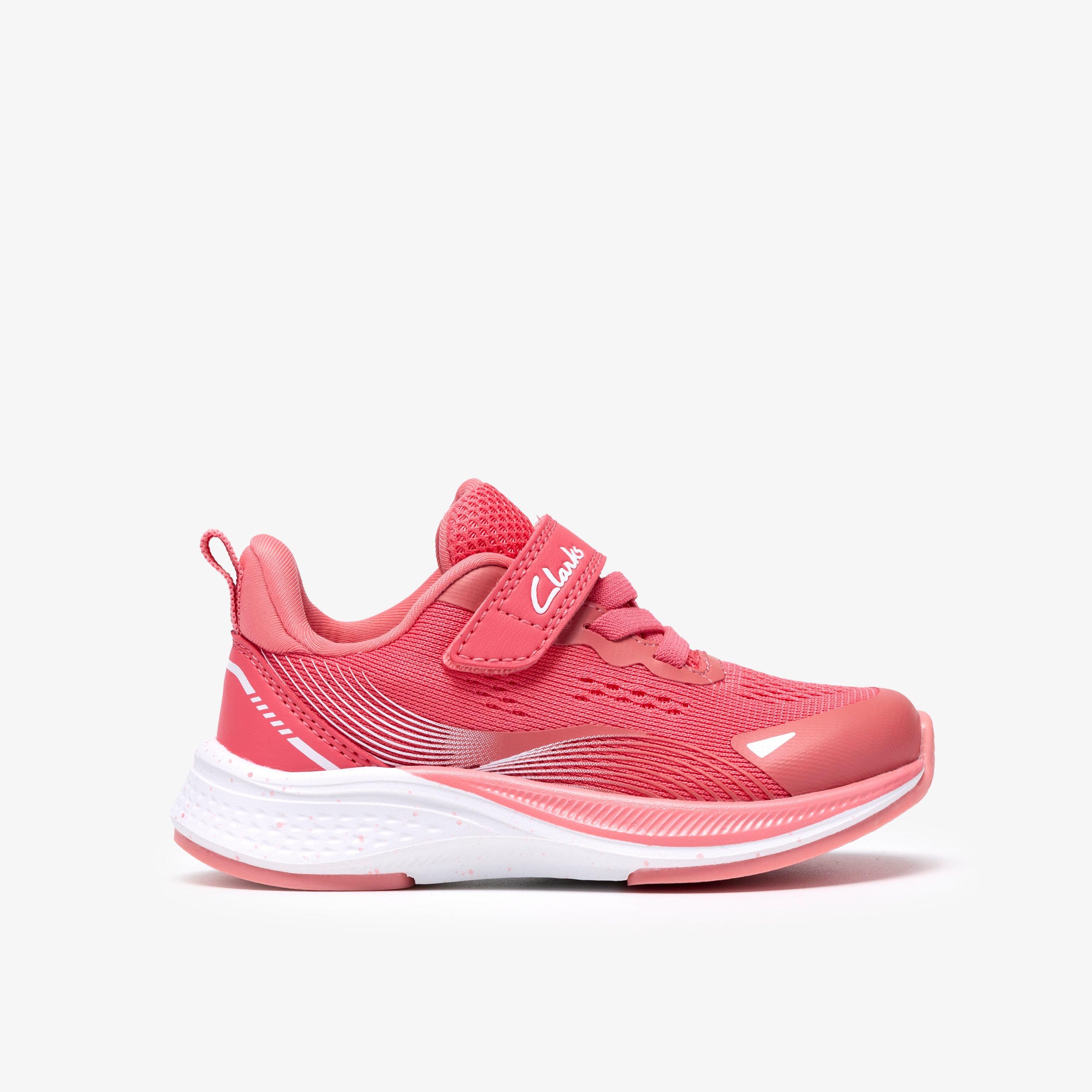 Lumen Hero Toddler Pink Trainers Riptape, view 1 of 6