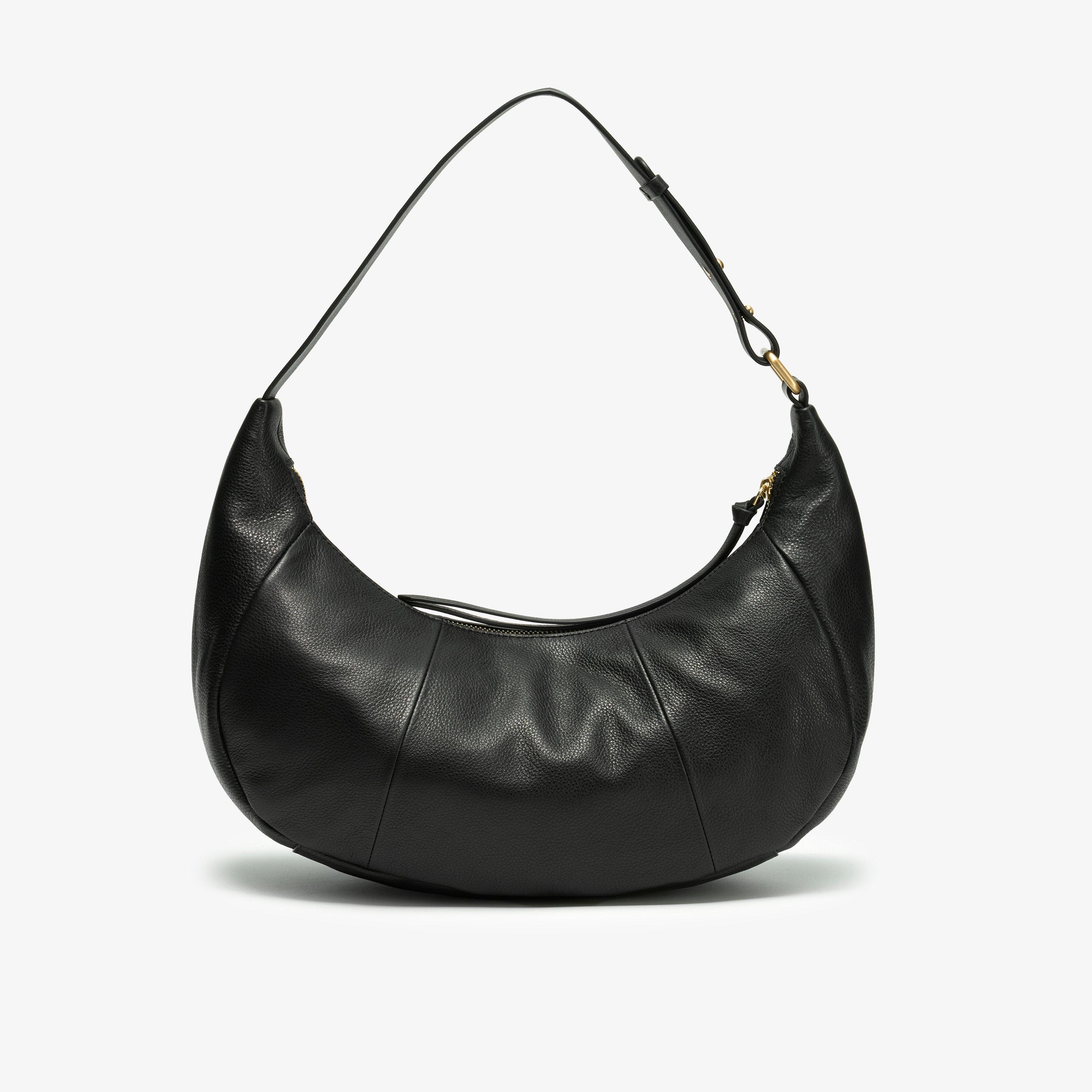 Willow Haze Black Leather Cross Body Bag Shoulder Bags, view 2 of 6