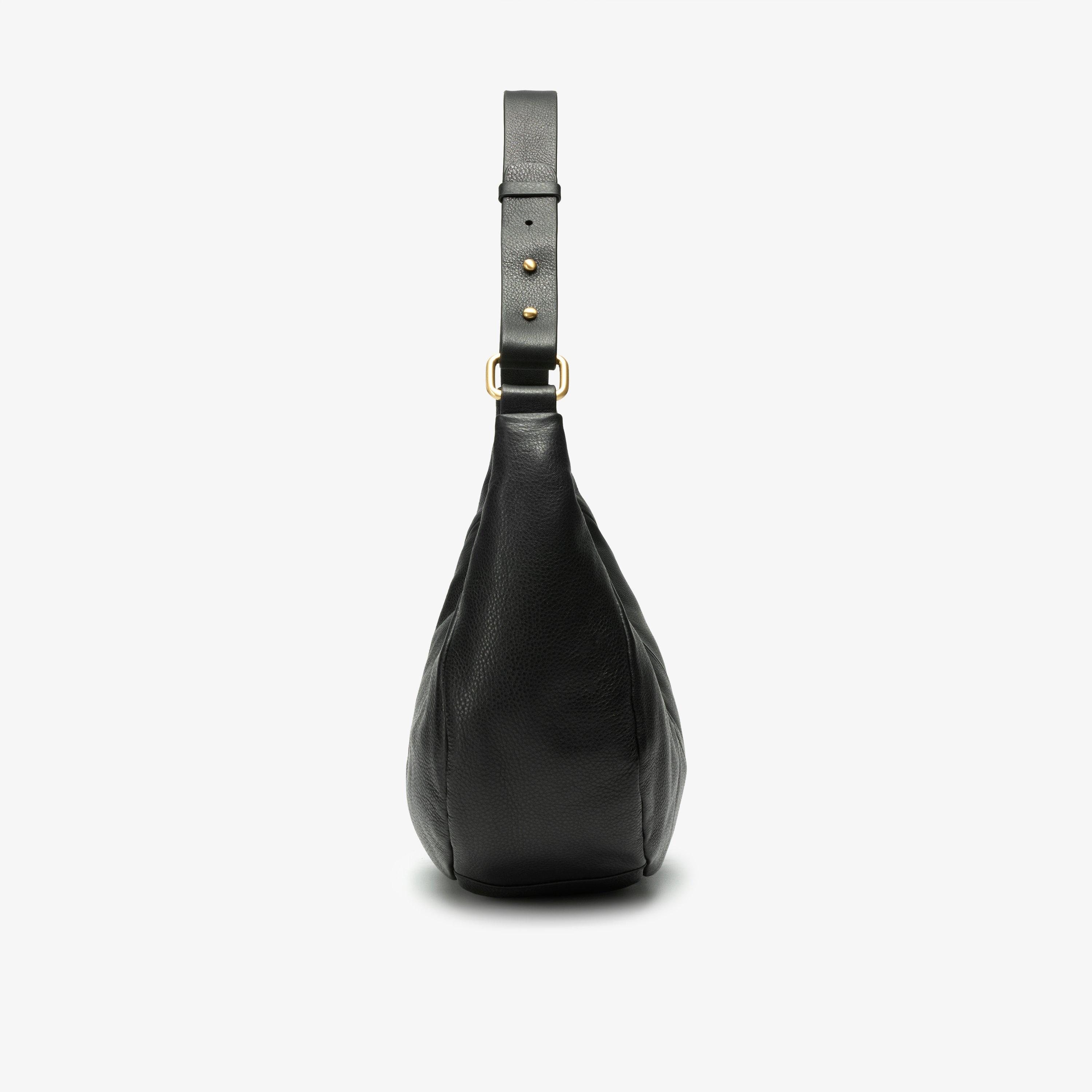 Willow Haze Black Leather Cross Body Bag Shoulder Bags, view 3 of 6