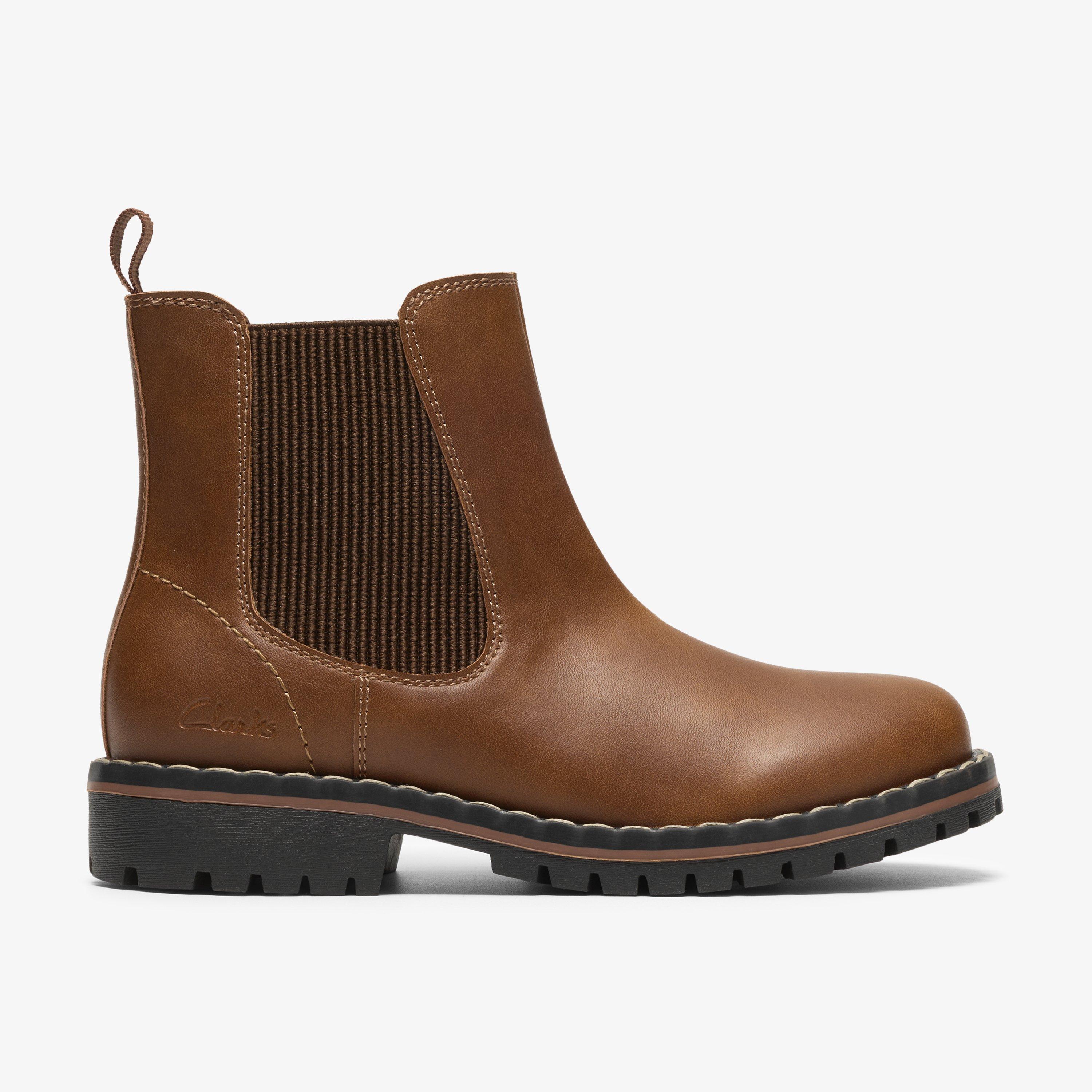 Cliff Chelsea Kid Brun Bottines Chelsea Boots, view 1 of 6