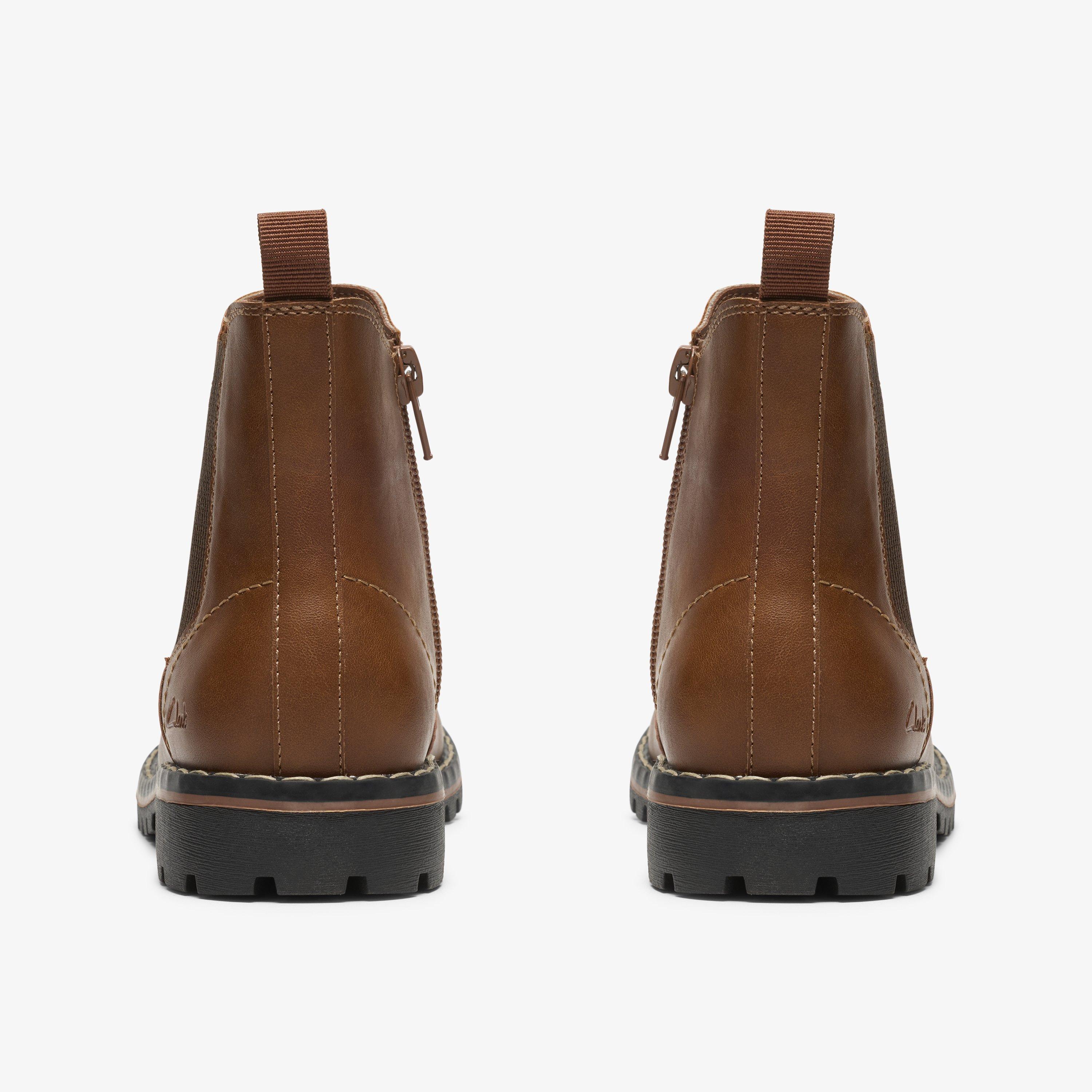 Cliff Chelsea Kid Tan Ankle Boots Chelsea Boots, view 5 of 6