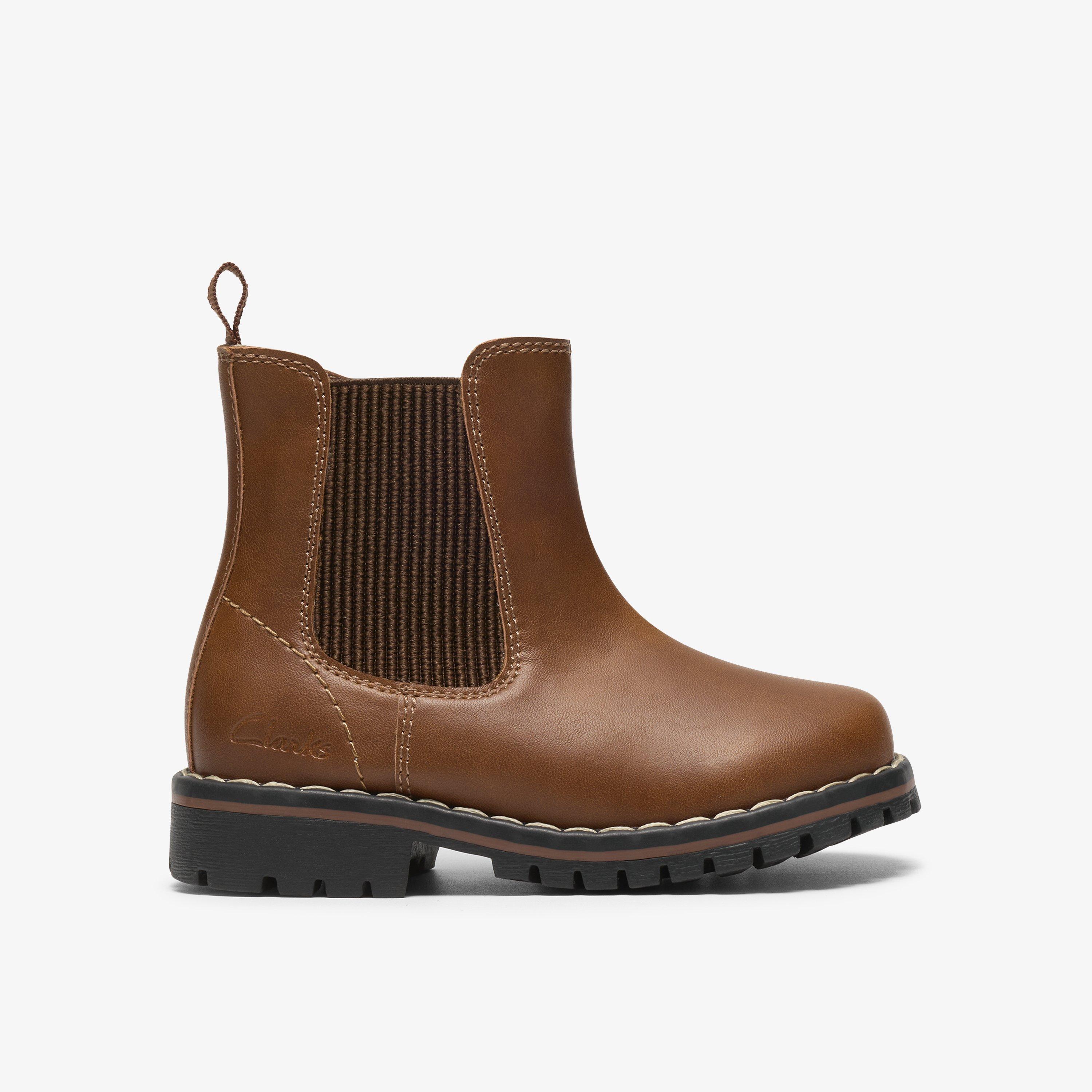 Cliff Chelsea Toddler Brun Bottines Chelsea Boots, view 1 of 6