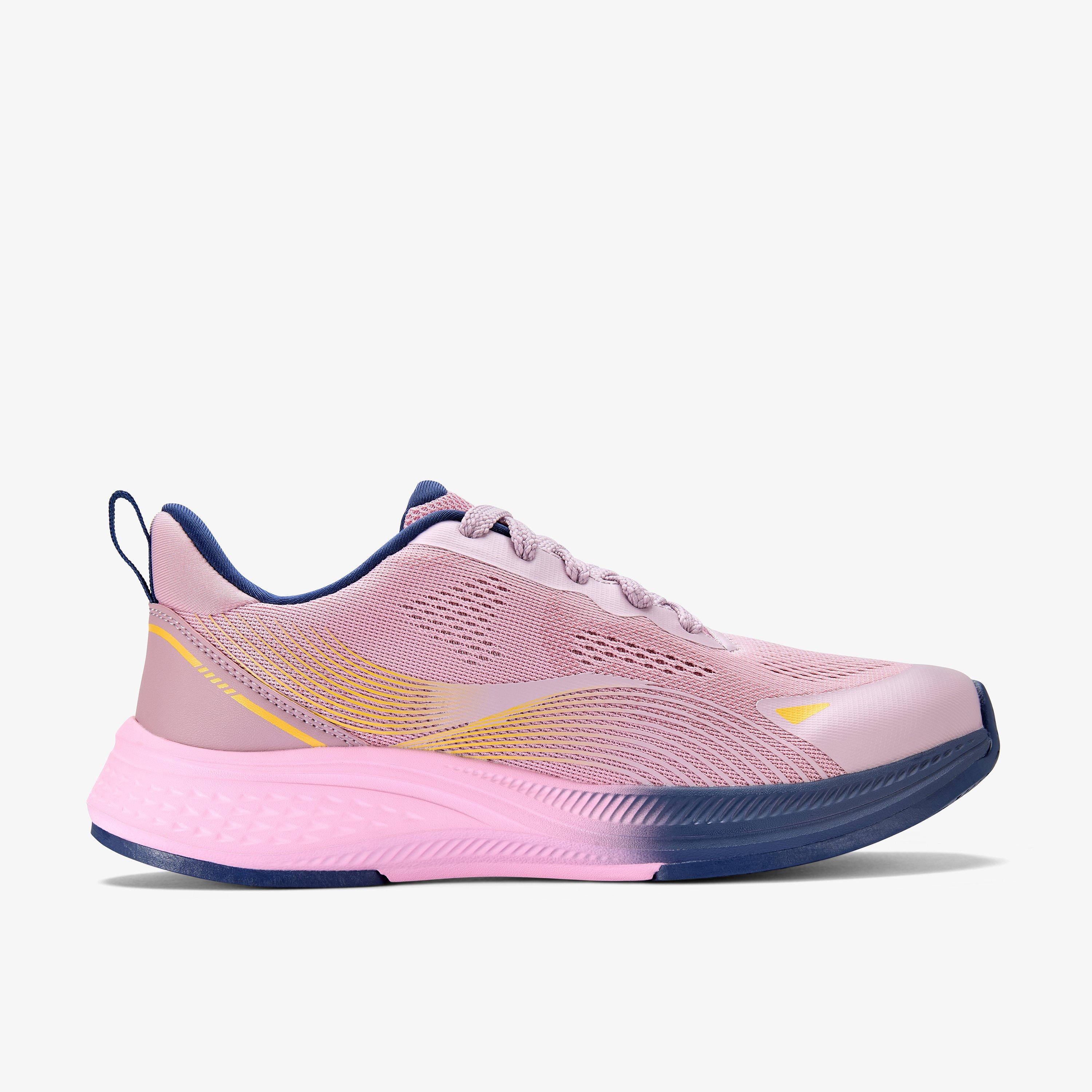 Lumen Lace Youth Dusty Pink Trainers Lace Up, view 1 of 6