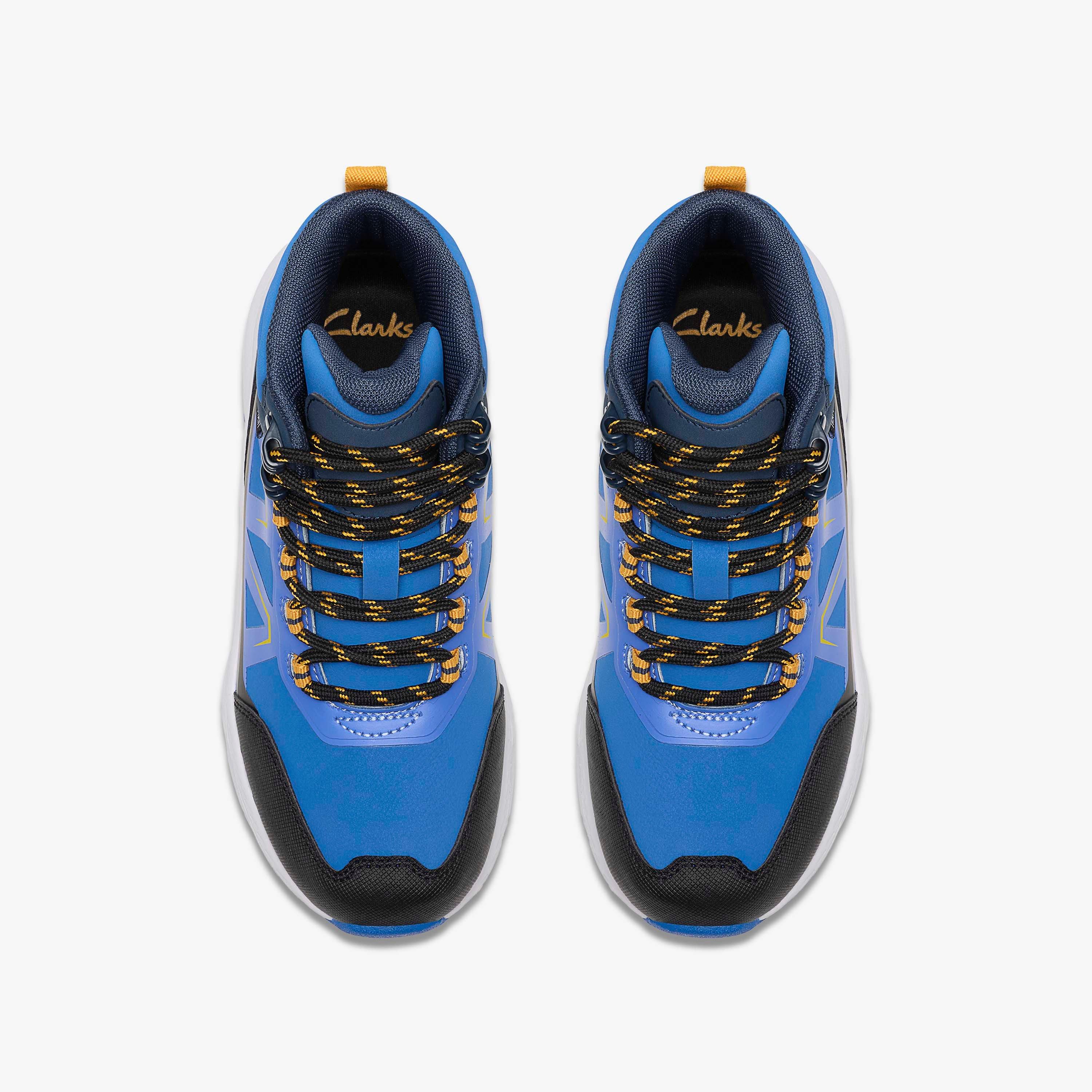 Merrick Top Kid Blue Ankle Boots, view 6 of 6