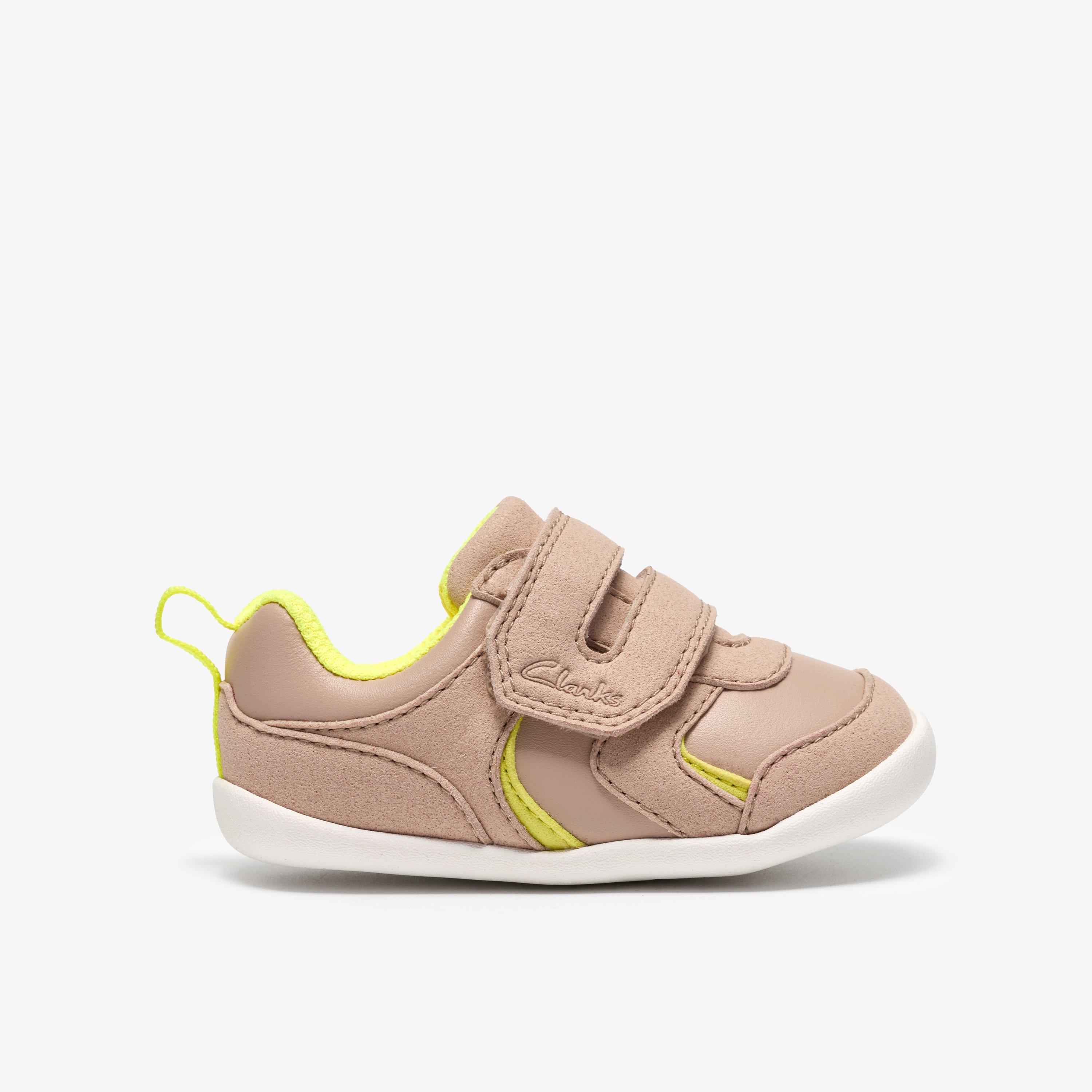 Roamer Sky Toddler Braune Kombination Lauflernschuhe Klettverschluss, view 1 of 6