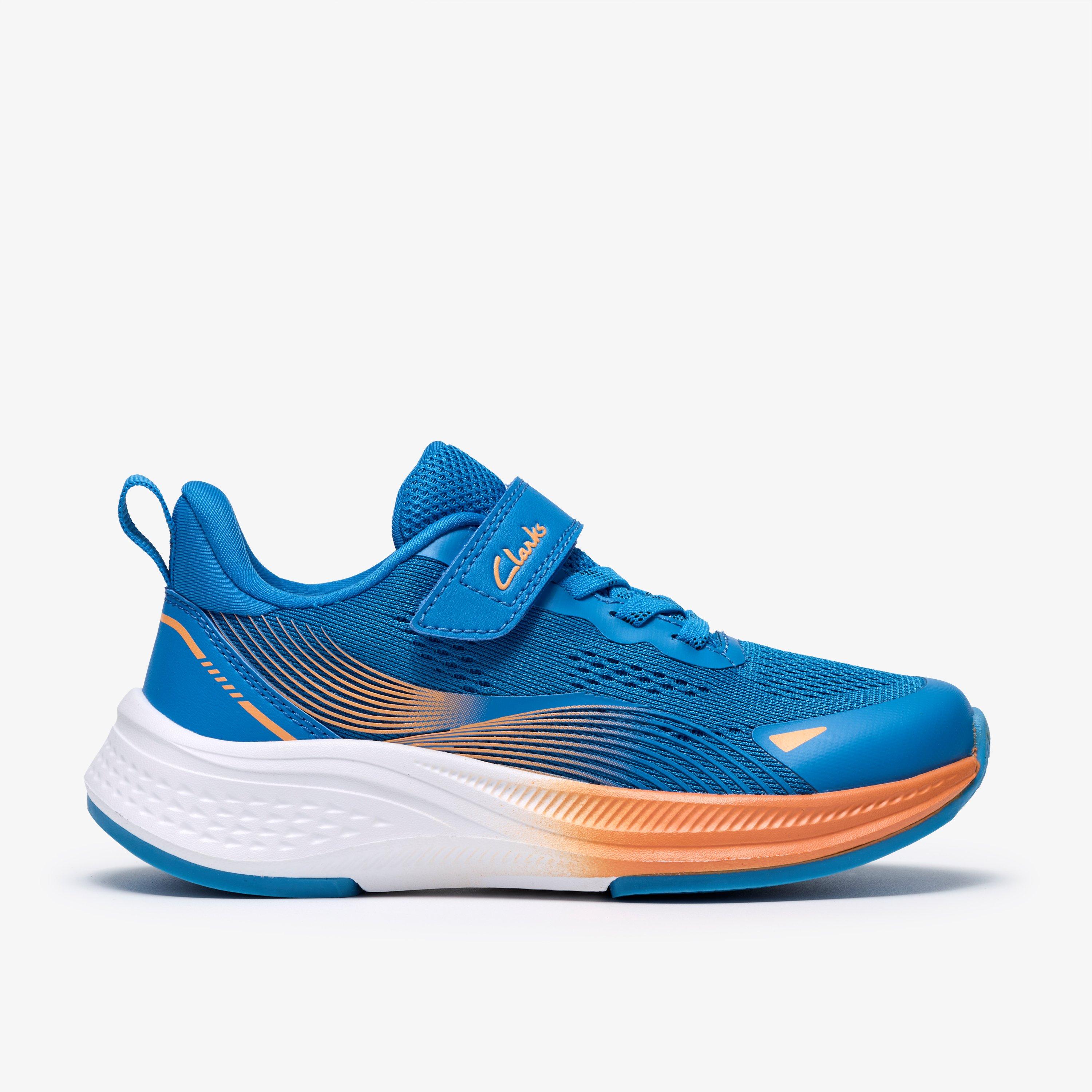 Lumen Hero Kid Blue Trainers Riptape, view 1 of 6