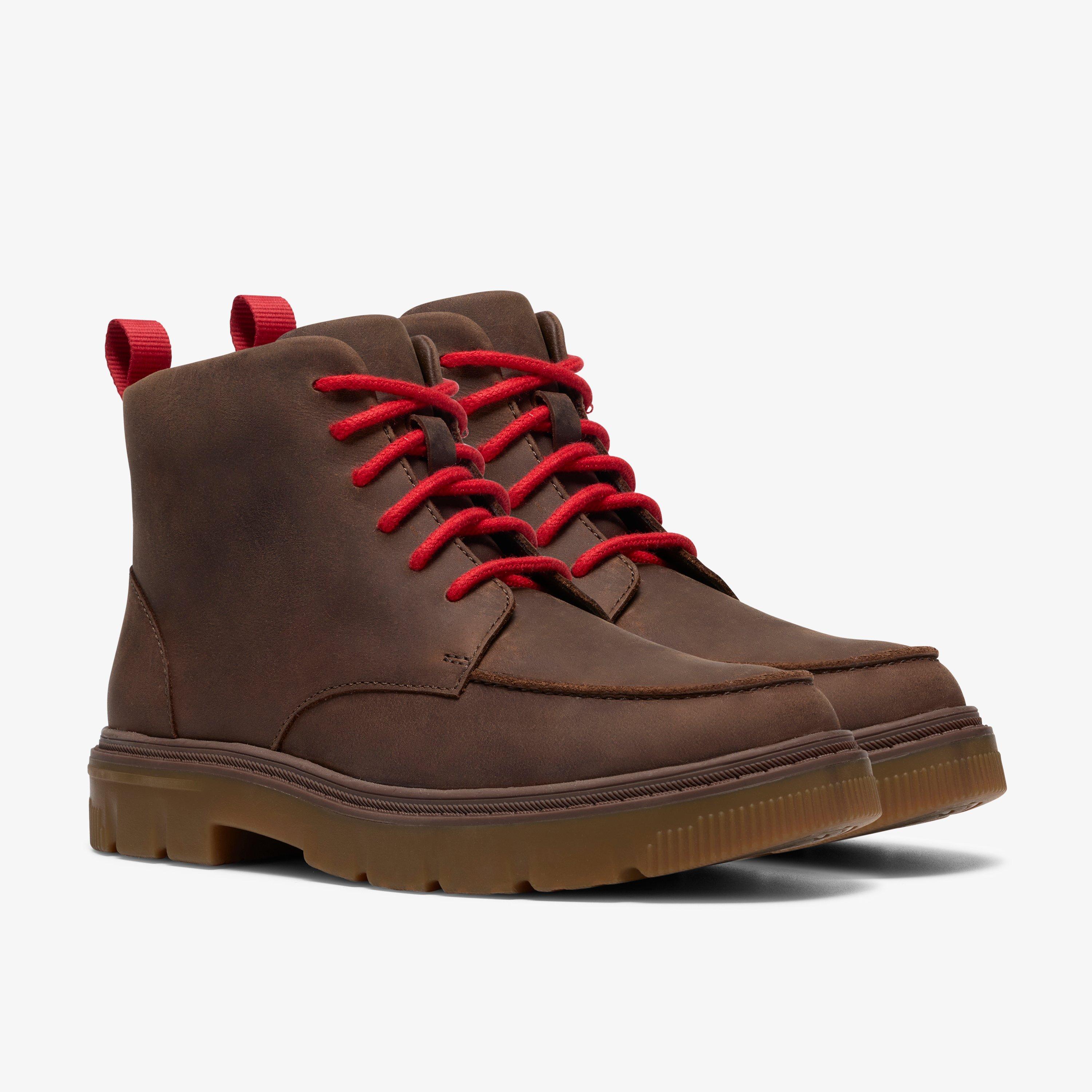 Lorcam Hill Older Brown Leather Ankle Boots, view 4 of 8
