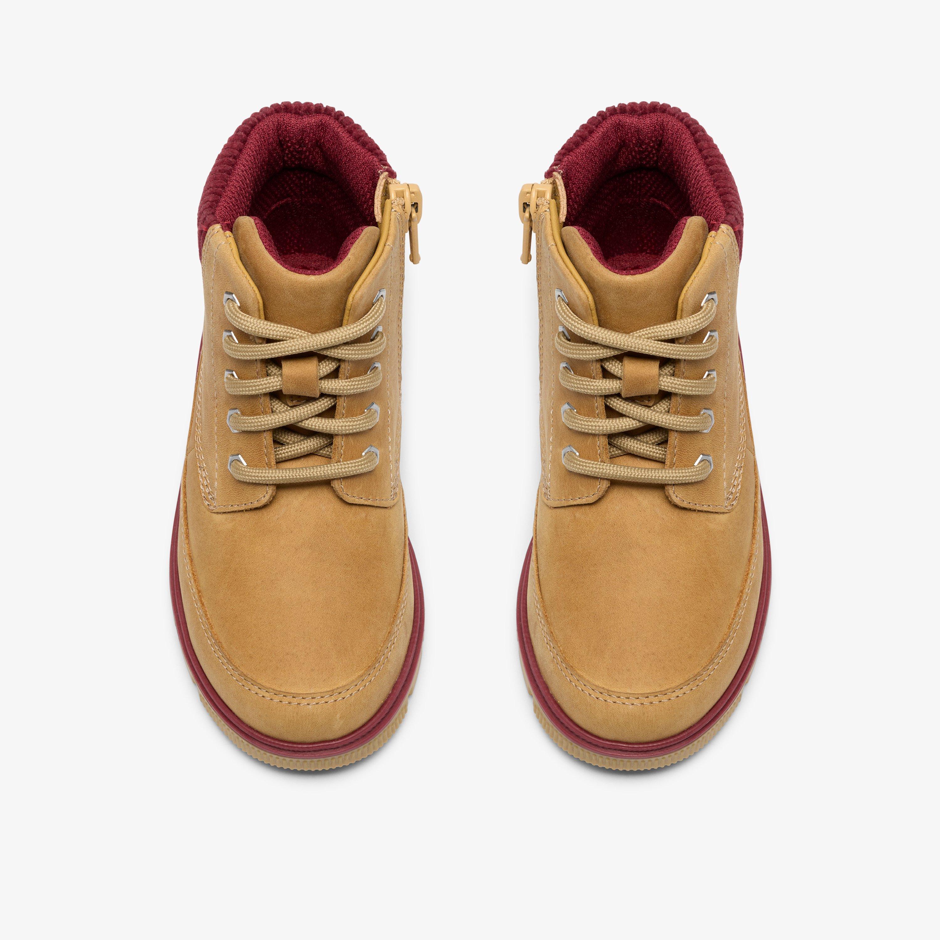 Lorcam Pine Kid Sand Ankle Boots, view 6 of 6