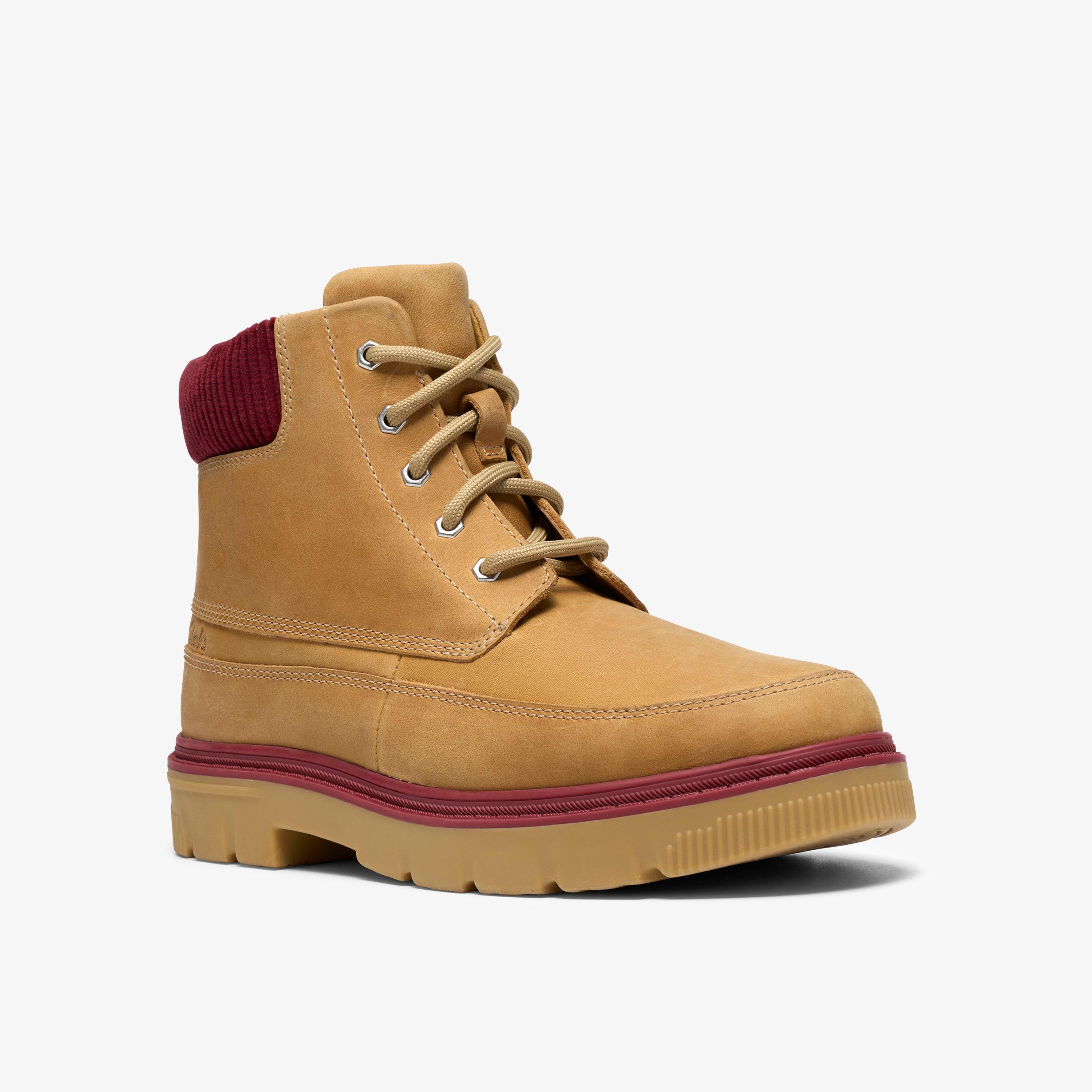 Lorcam Pine Older Sand Ankle Boots, view 4 of 6