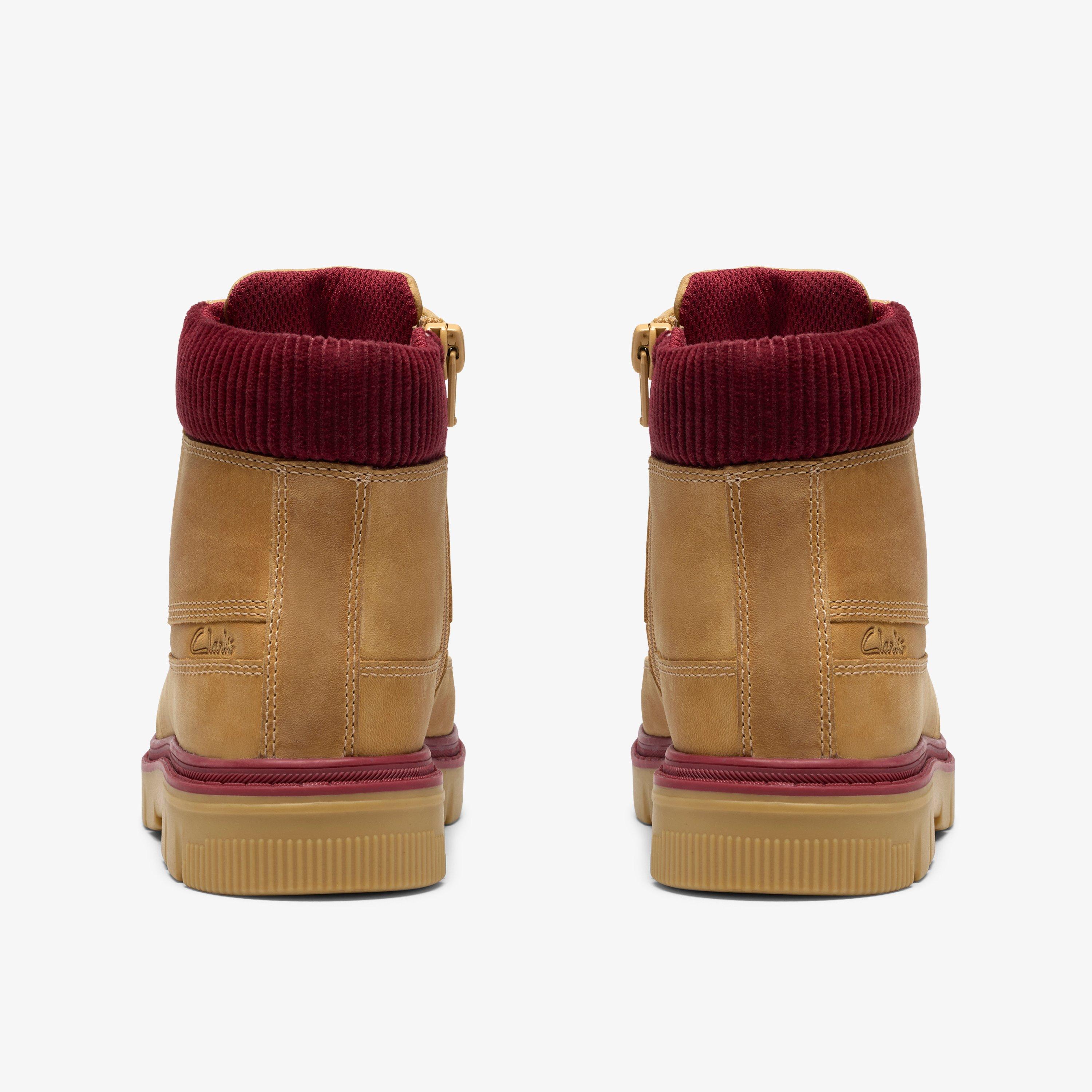 Lorcam Pine Older Sand Ankle Boots, view 5 of 6