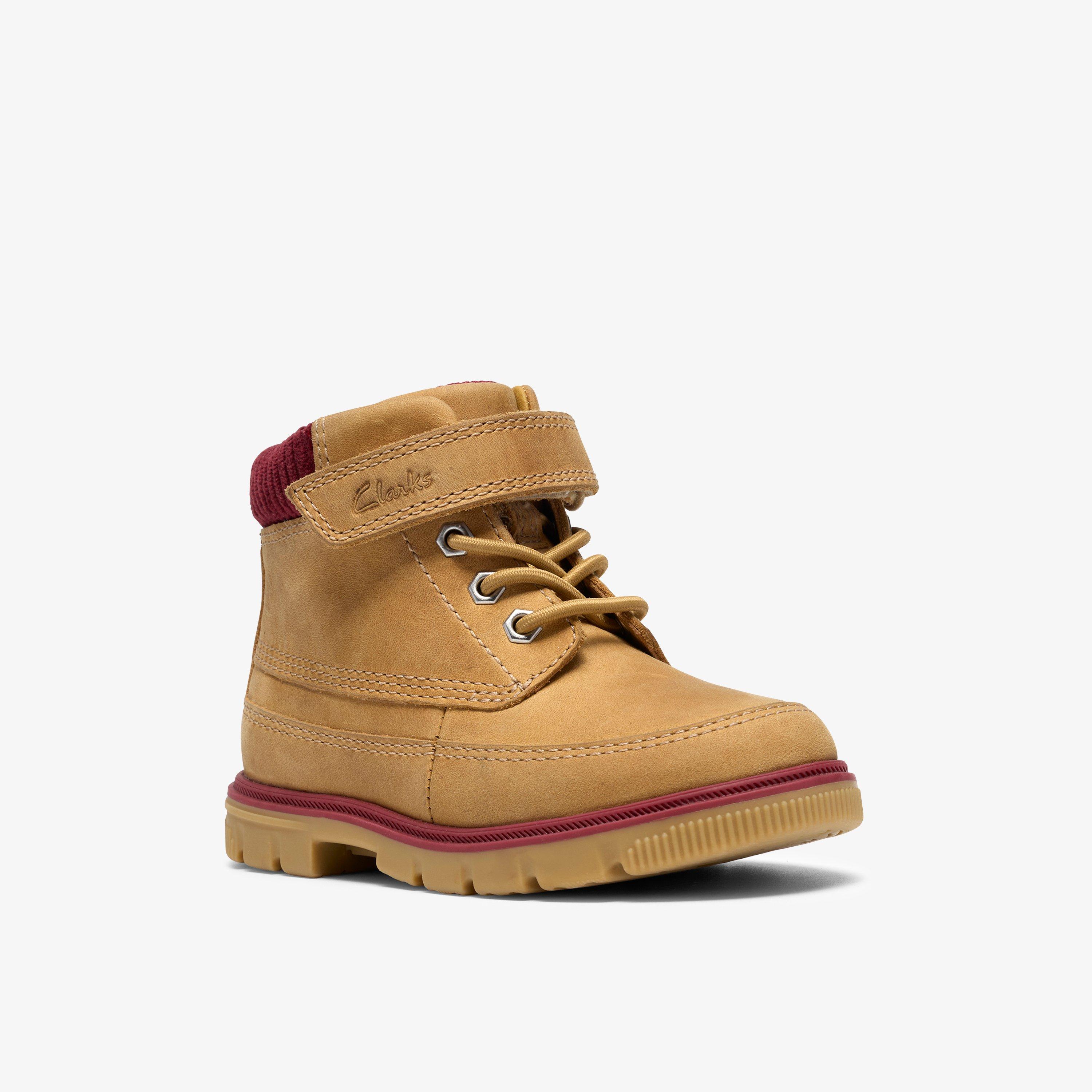 Lorcam Pine Toddler Sand Ankle Boots, view 4 of 6