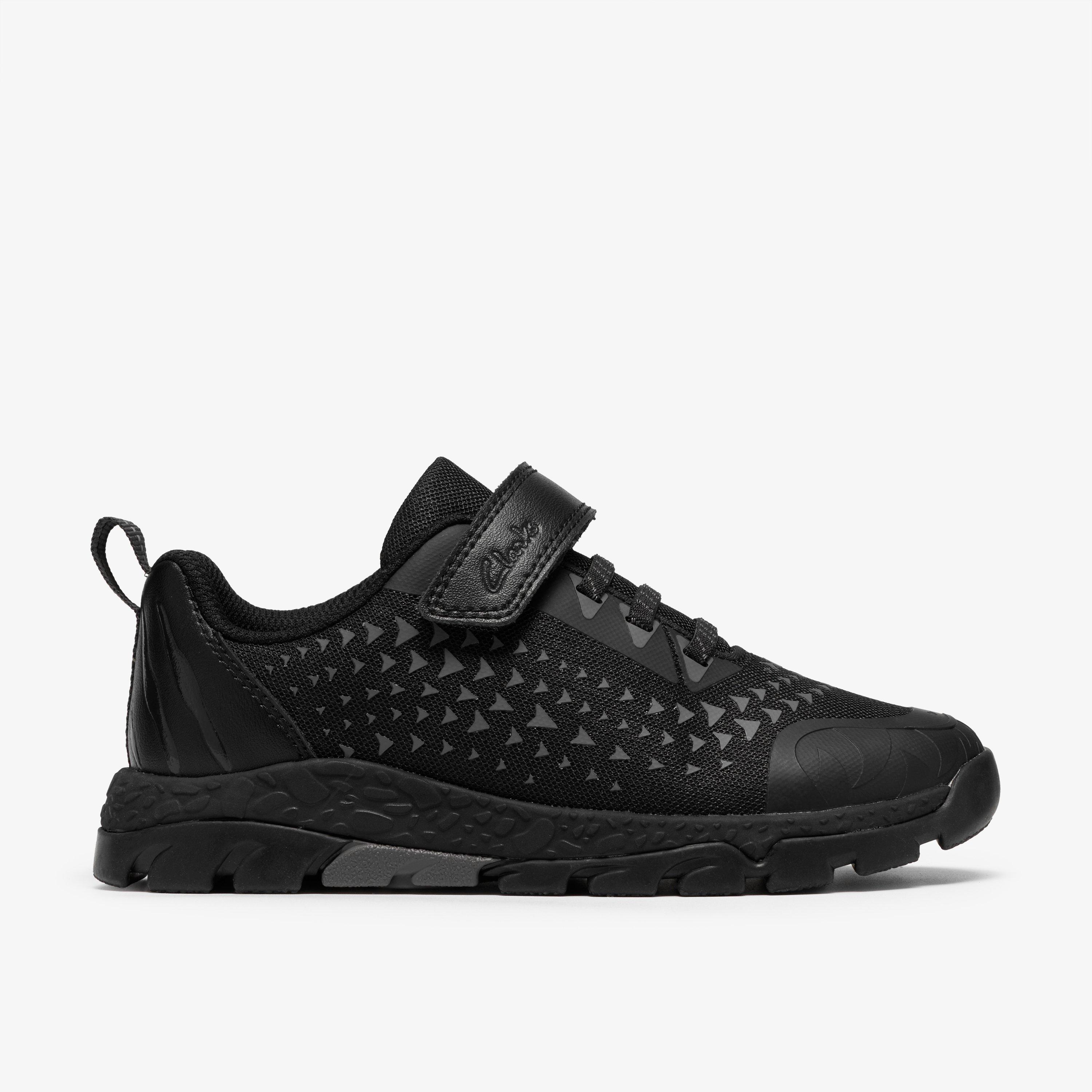 Steggy 2 Stomp Kid Black Trainers, view 1 of 6