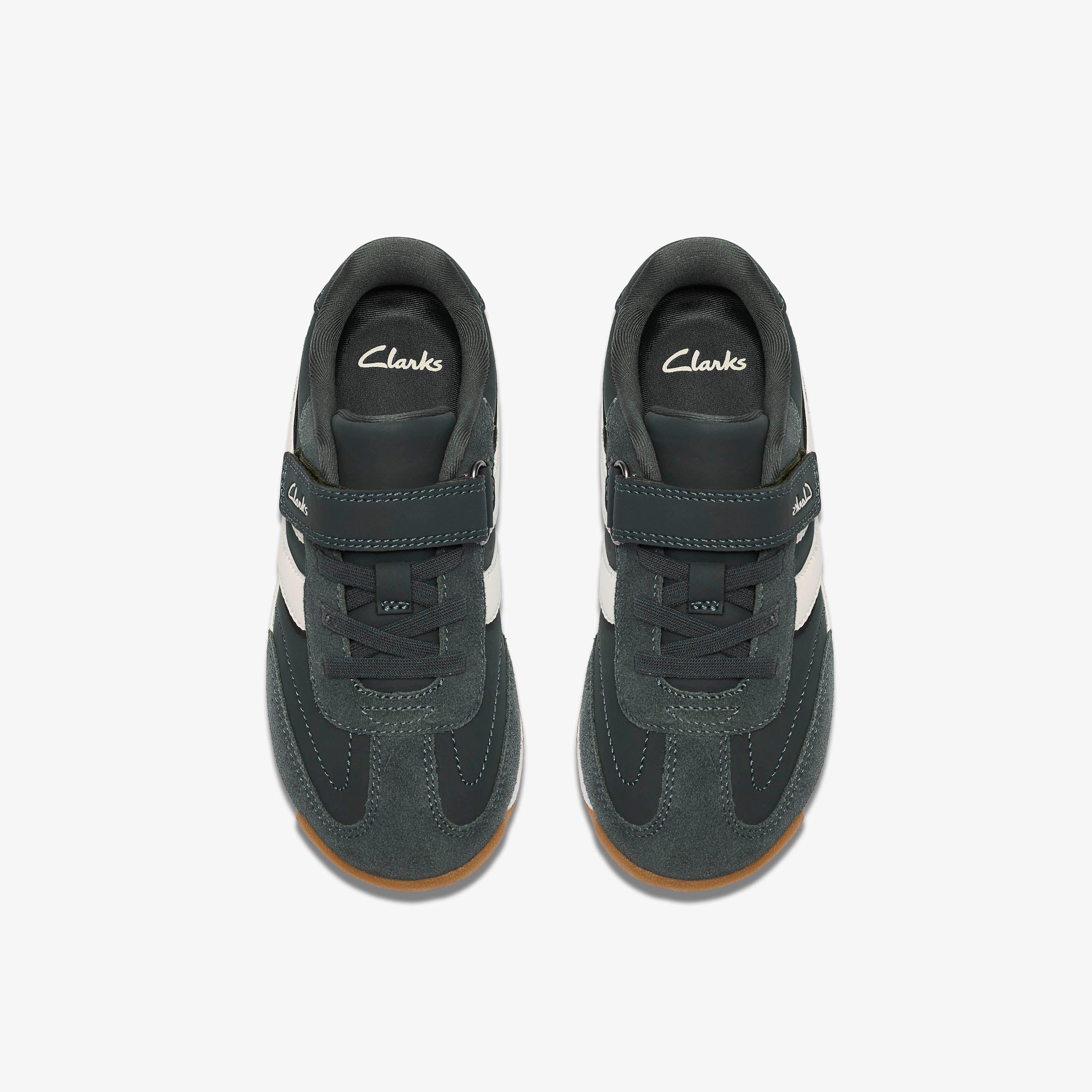 Zing Race Kid Dark Green Trainers, view 6 of 6
