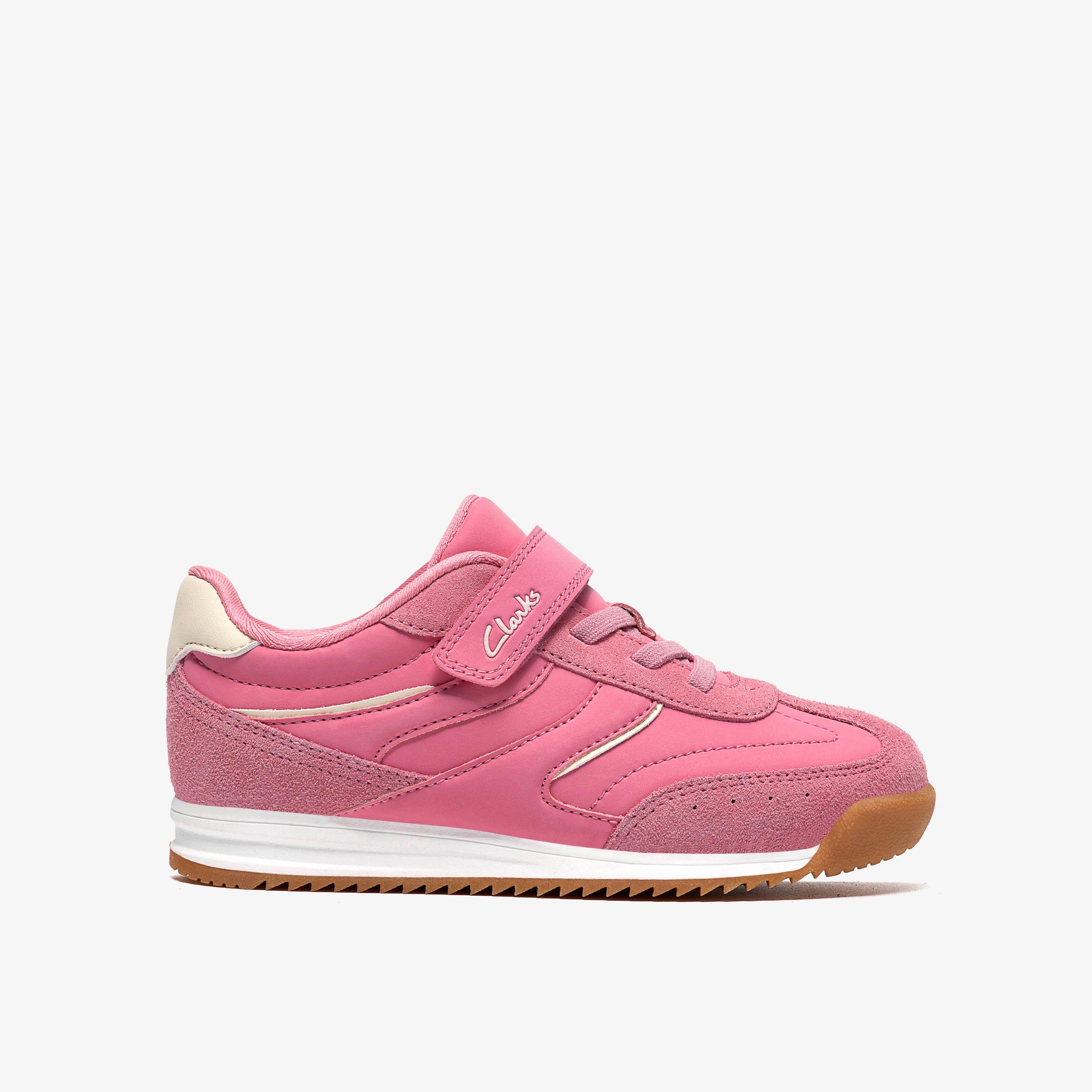 Zing Race Kid Pink Trainers, view 1 of 6