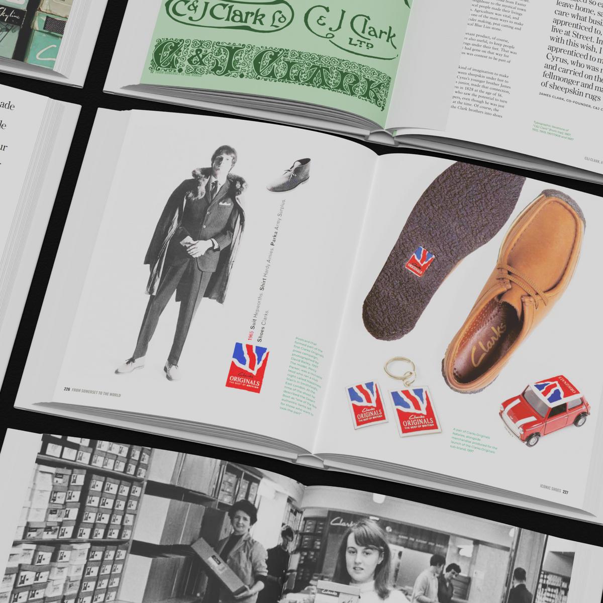 FROM SOMERSET TO THE WORLD: CLARKS A VISUAL HISTORY BOOK 1825–2025  — 