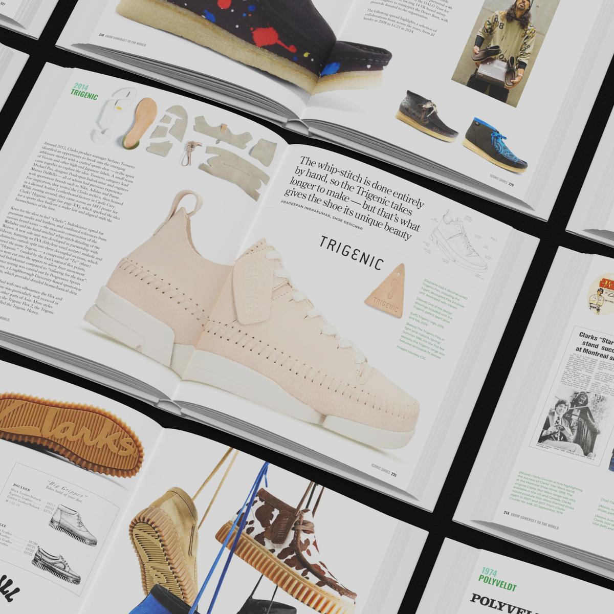 FROM SOMERSET TO THE WORLD: CLARKS A VISUAL HISTORY BOOK 1825–2025  — 