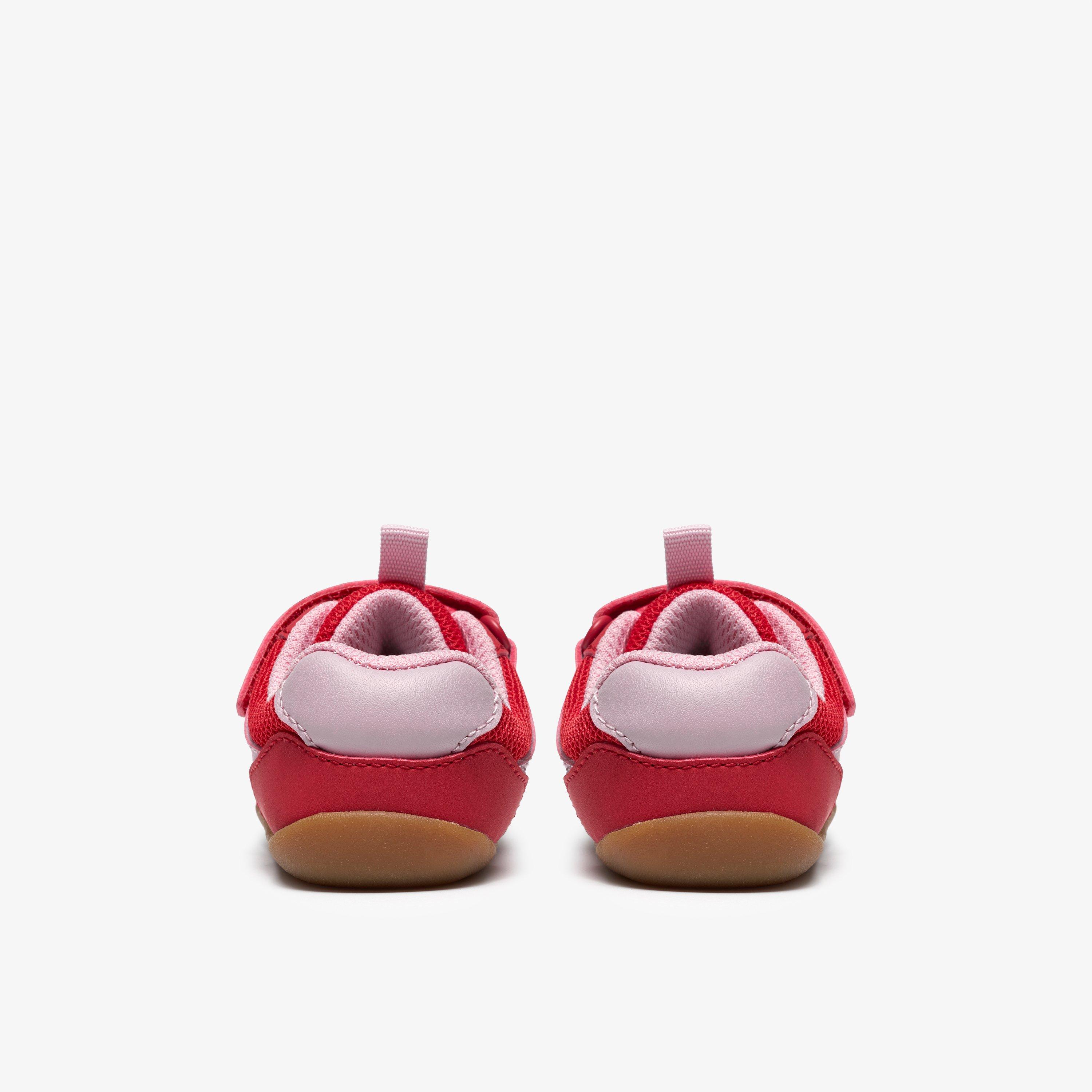 Roamer Orb Toddler Red Trainers Riptape, view 5 of 6