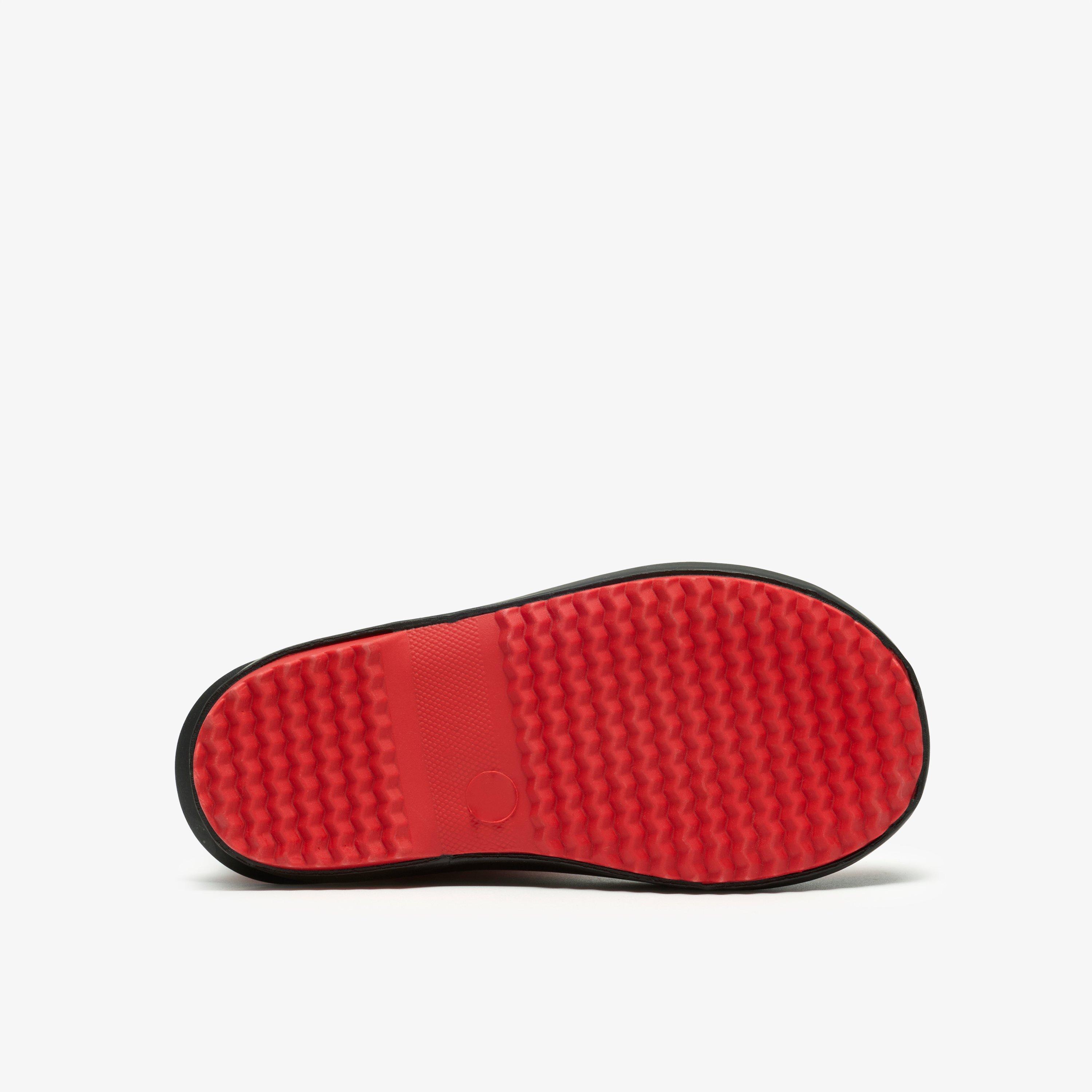 Tarri Dash Toddler Combinaison rouge Wellies, view 3 of 6