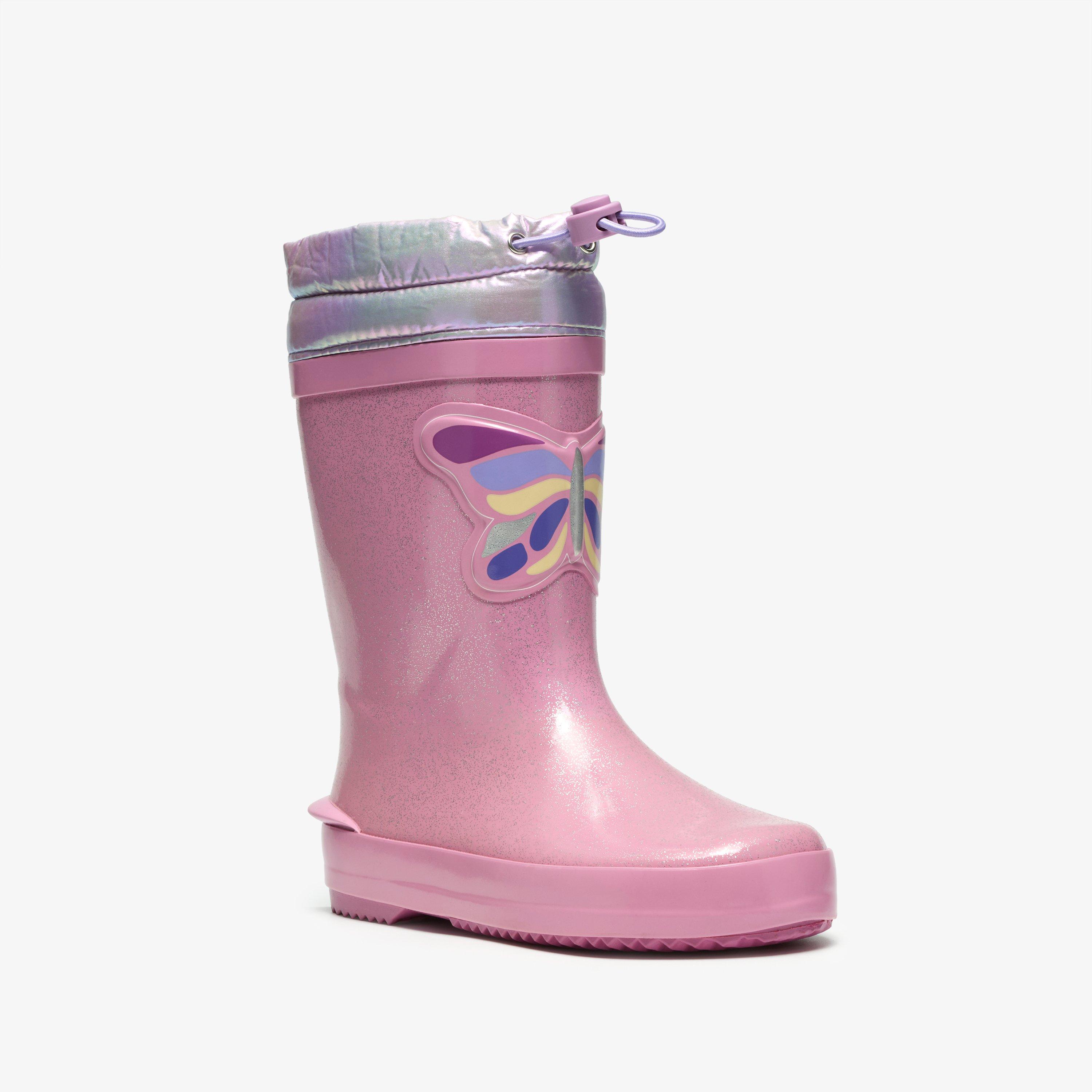 Tarri Race Kid Combinaison rose Wellies, view 4 of 6