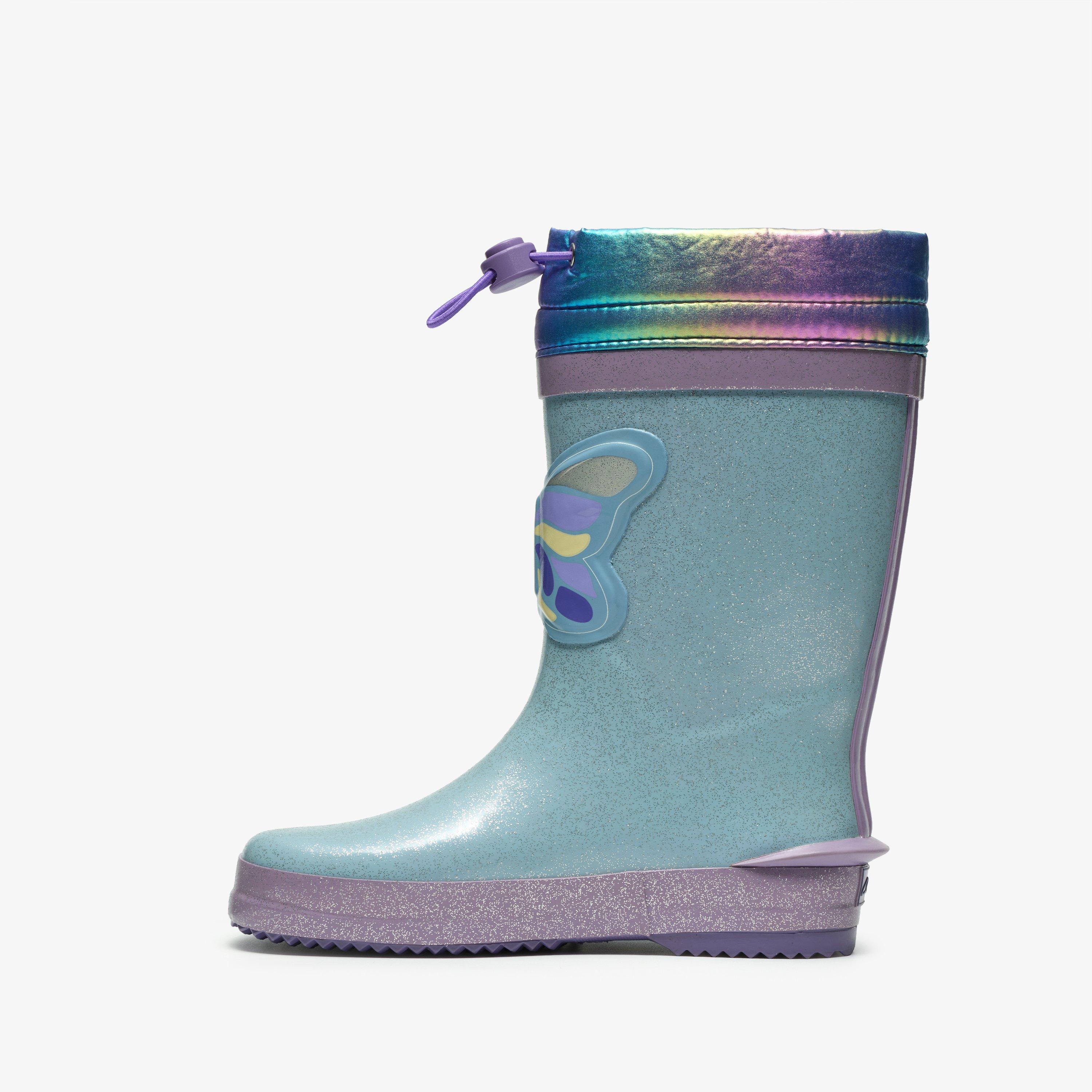 Tarri Race Kid Ice Blue Wellies, view 2 of 6