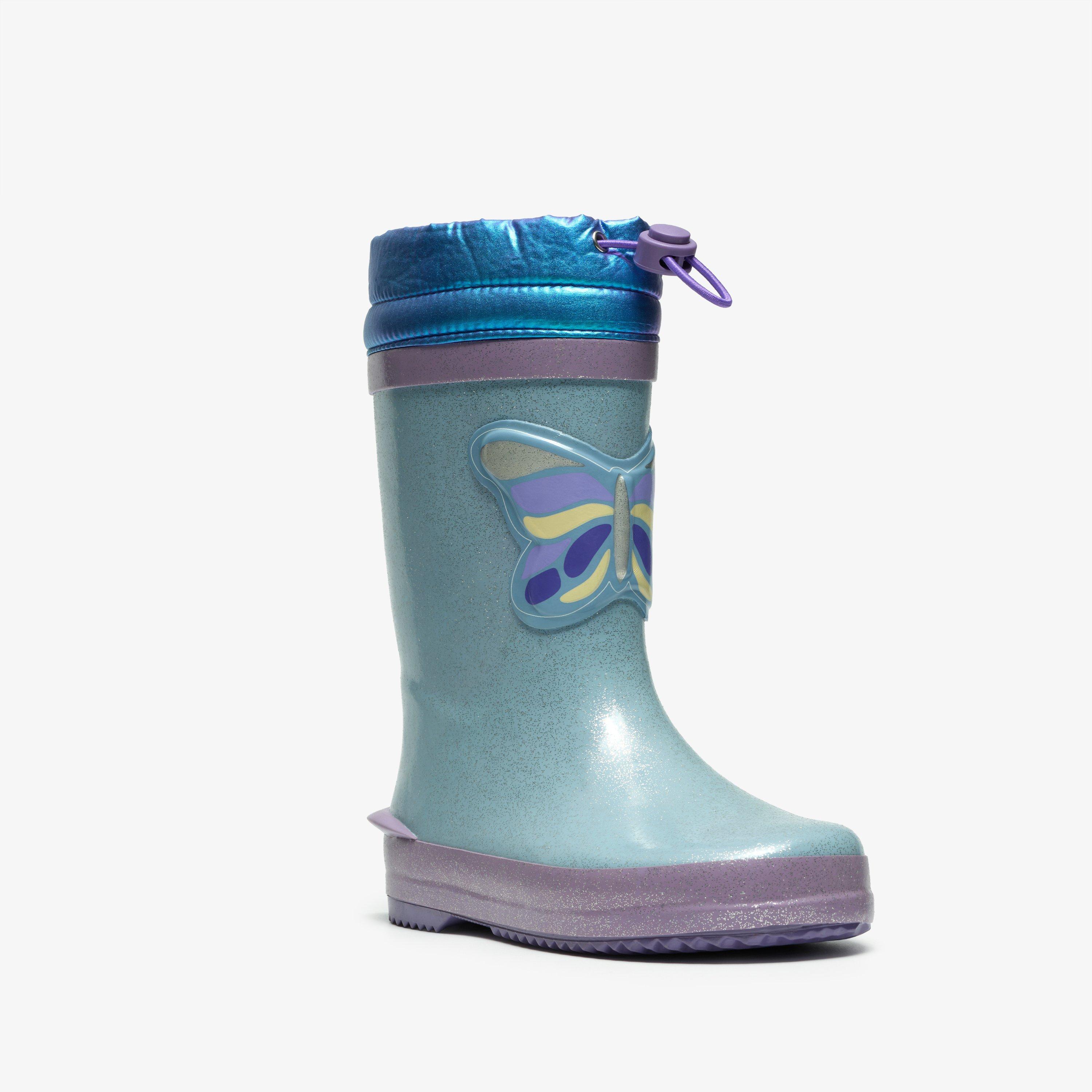 Tarri Race Kid Ice Blue Wellies, view 4 of 6
