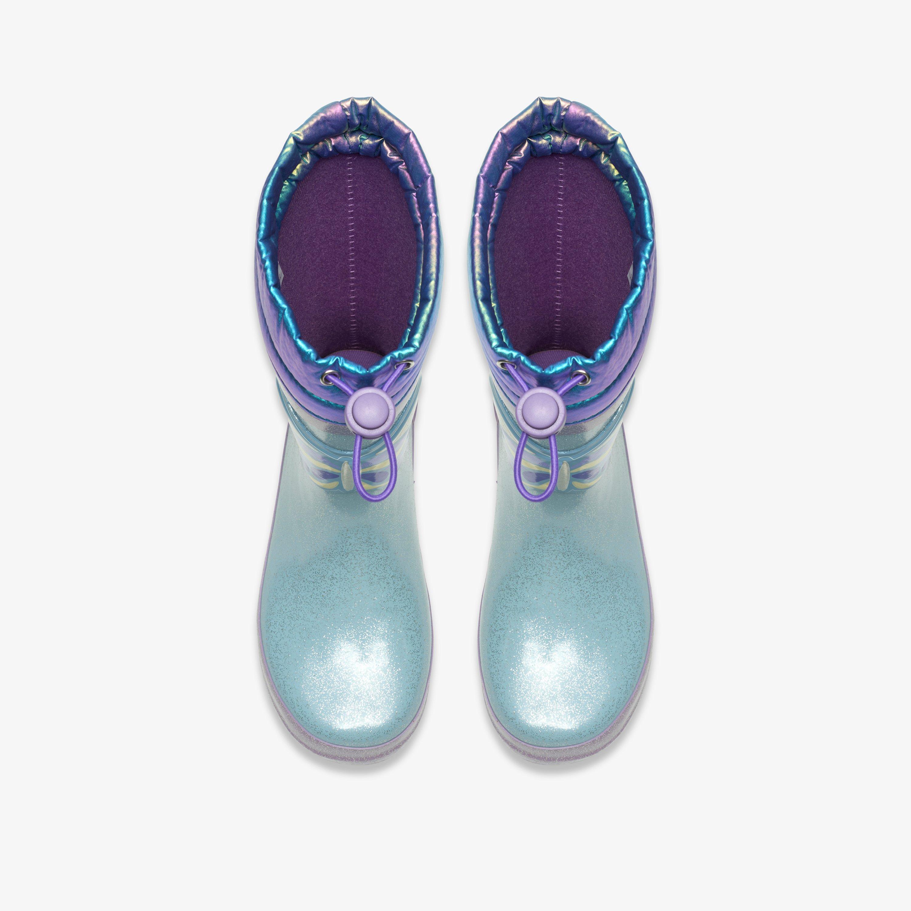 Tarri Race Kid Ice Blue Wellies, view 6 of 6
