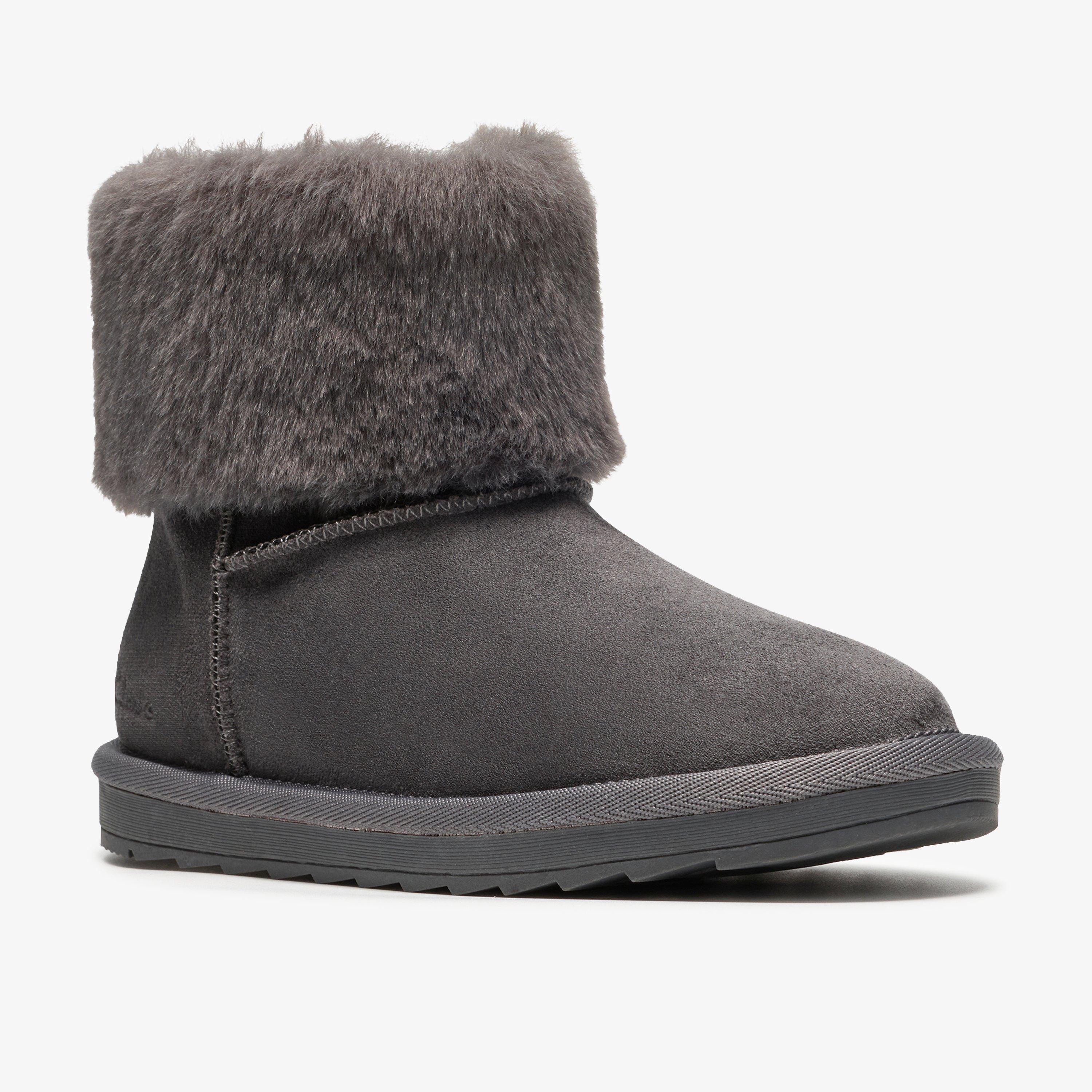 Alina Warm Kids Boots Grey Ankle Boots, view 4 of 6