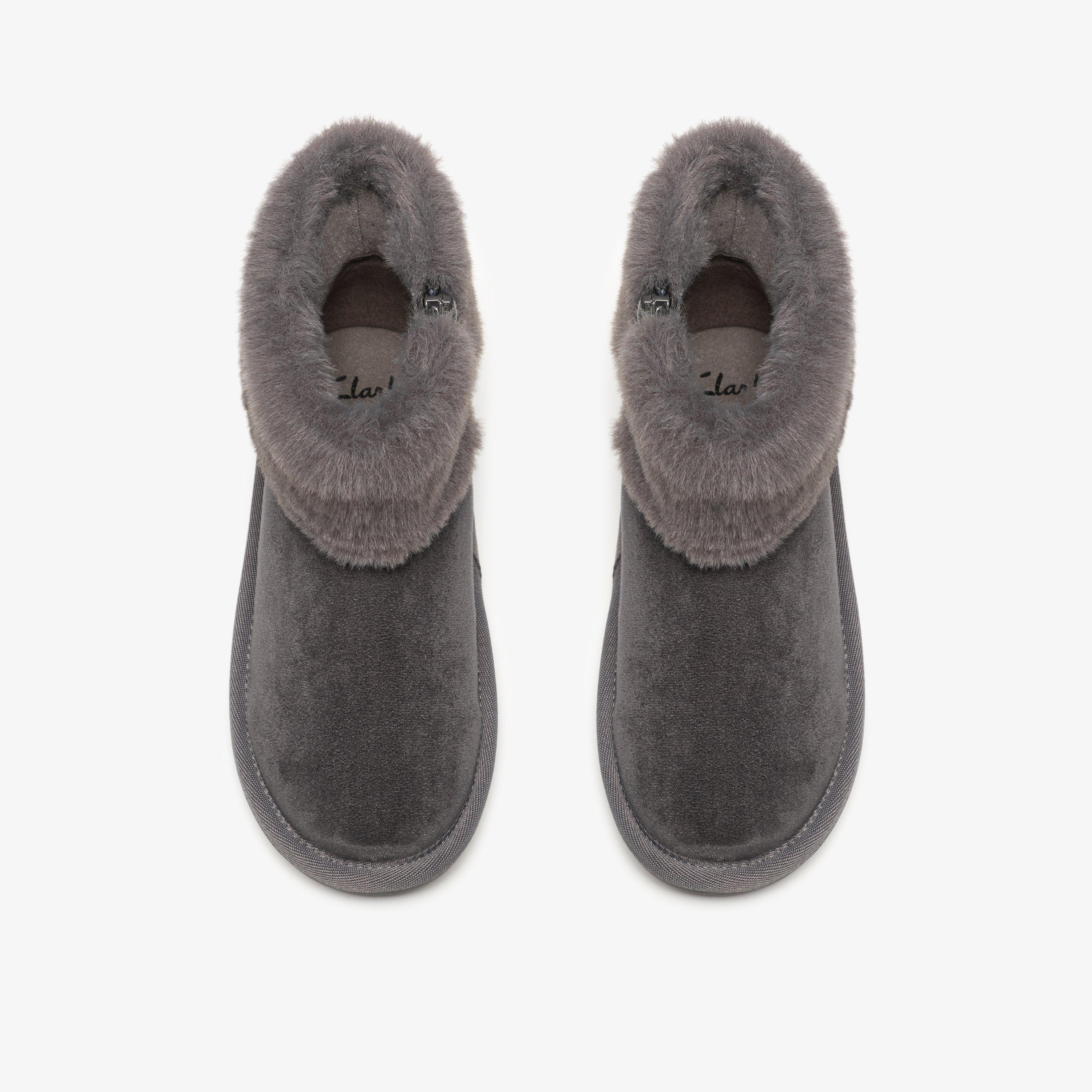 Alina Warm Kids Boots Grey Ankle Boots, view 6 of 6