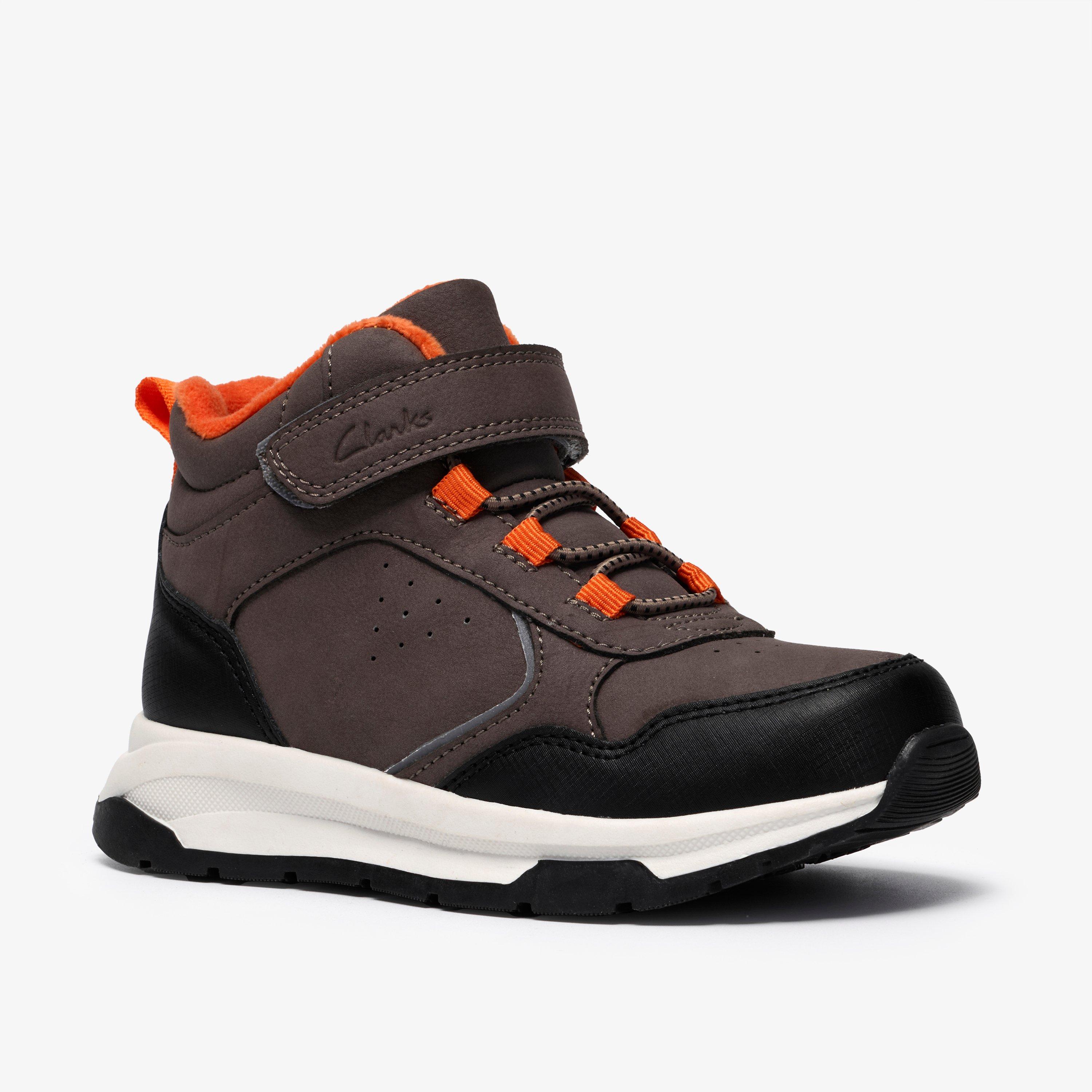 Briar Frost Kid Grey Ankle Boots, view 4 of 6