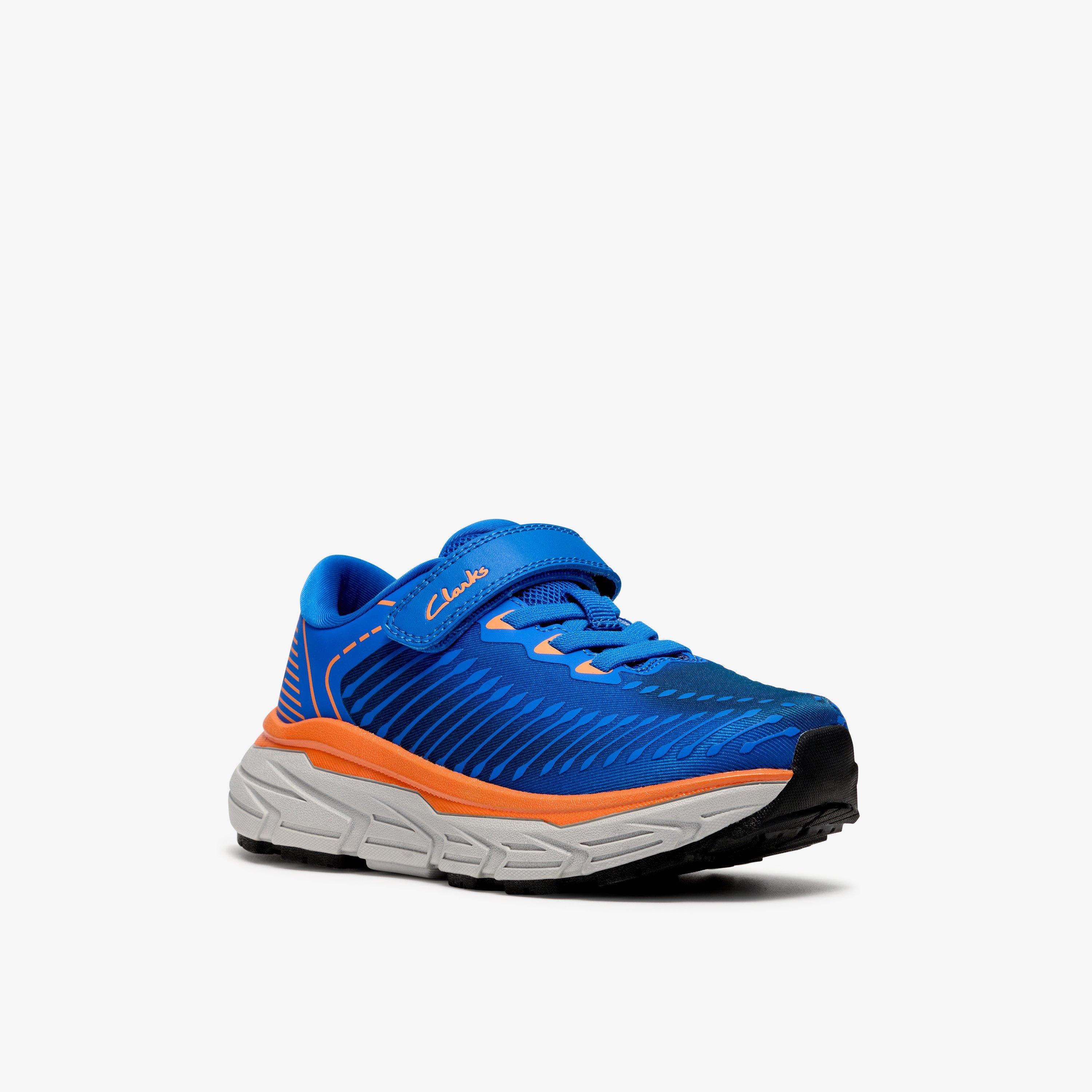 Owen Jump Kid Blue Trainers, view 4 of 6