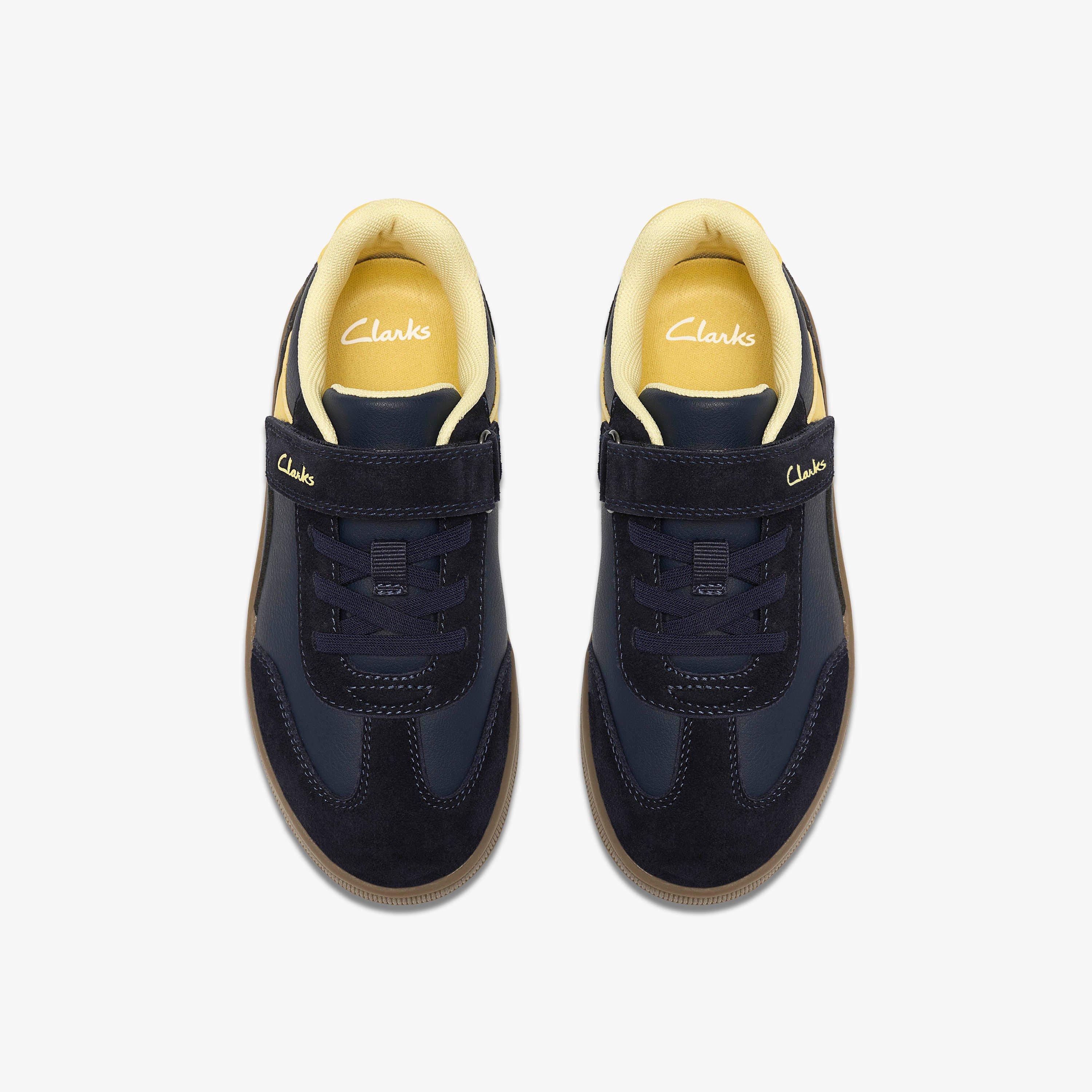 Tavian City Kid Navy Trainers, view 6 of 6