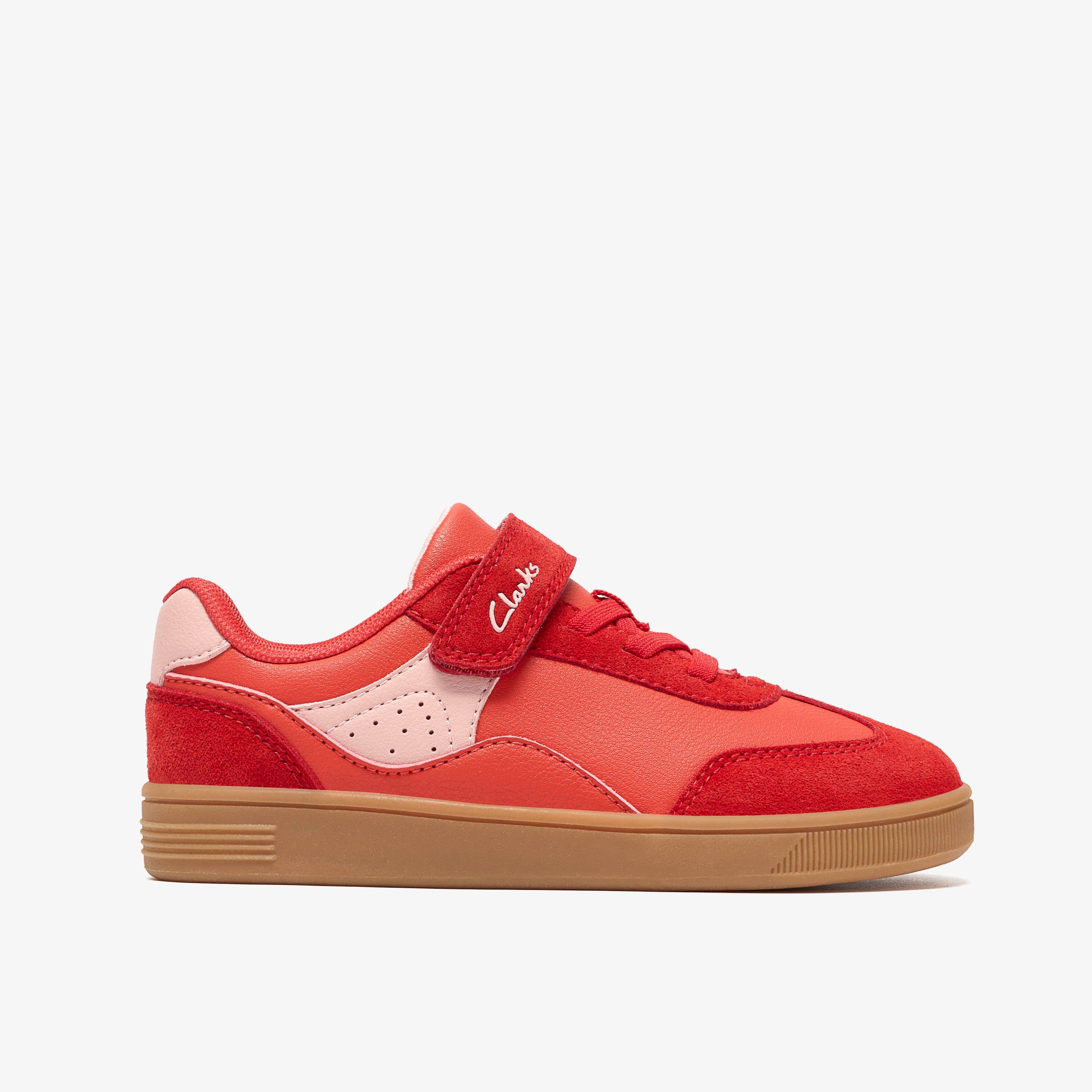 Tavian City Kid Red Trainers, view 1 of 6