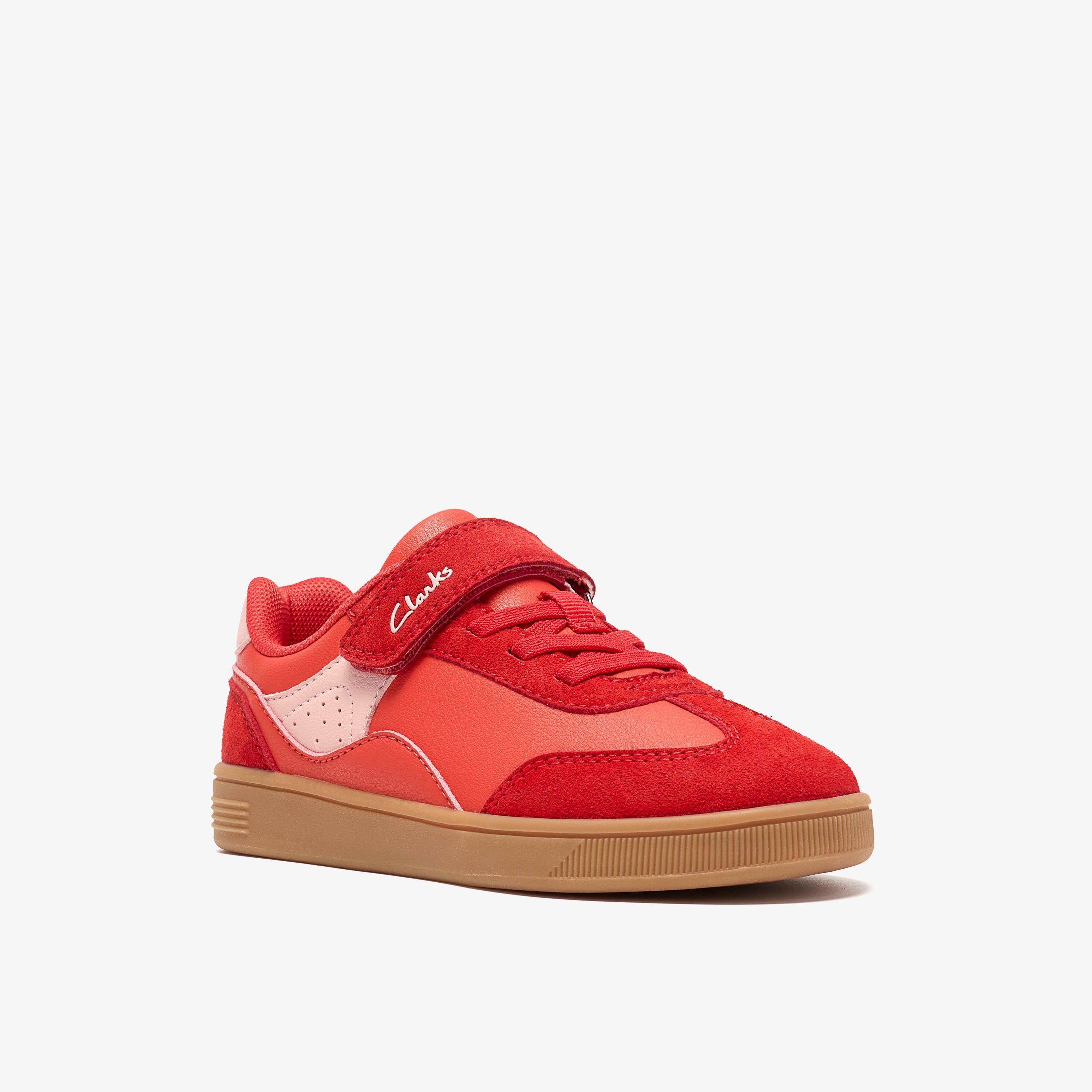 Tavian City Kid Red Trainers, view 4 of 6
